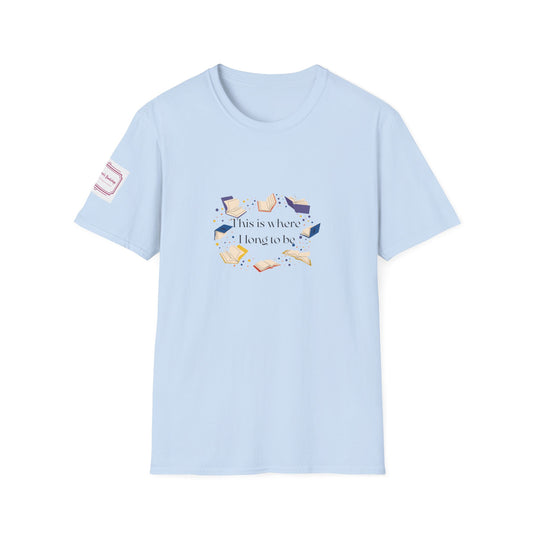 Inspirational Unisex Softstyle T-Shirt - Where I Long to Be
