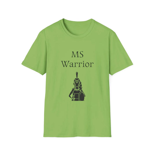 M.S. Warrior Unisex Softstyle T-Shirt - What's Your Battle? - The Dreamer's Bookshop.