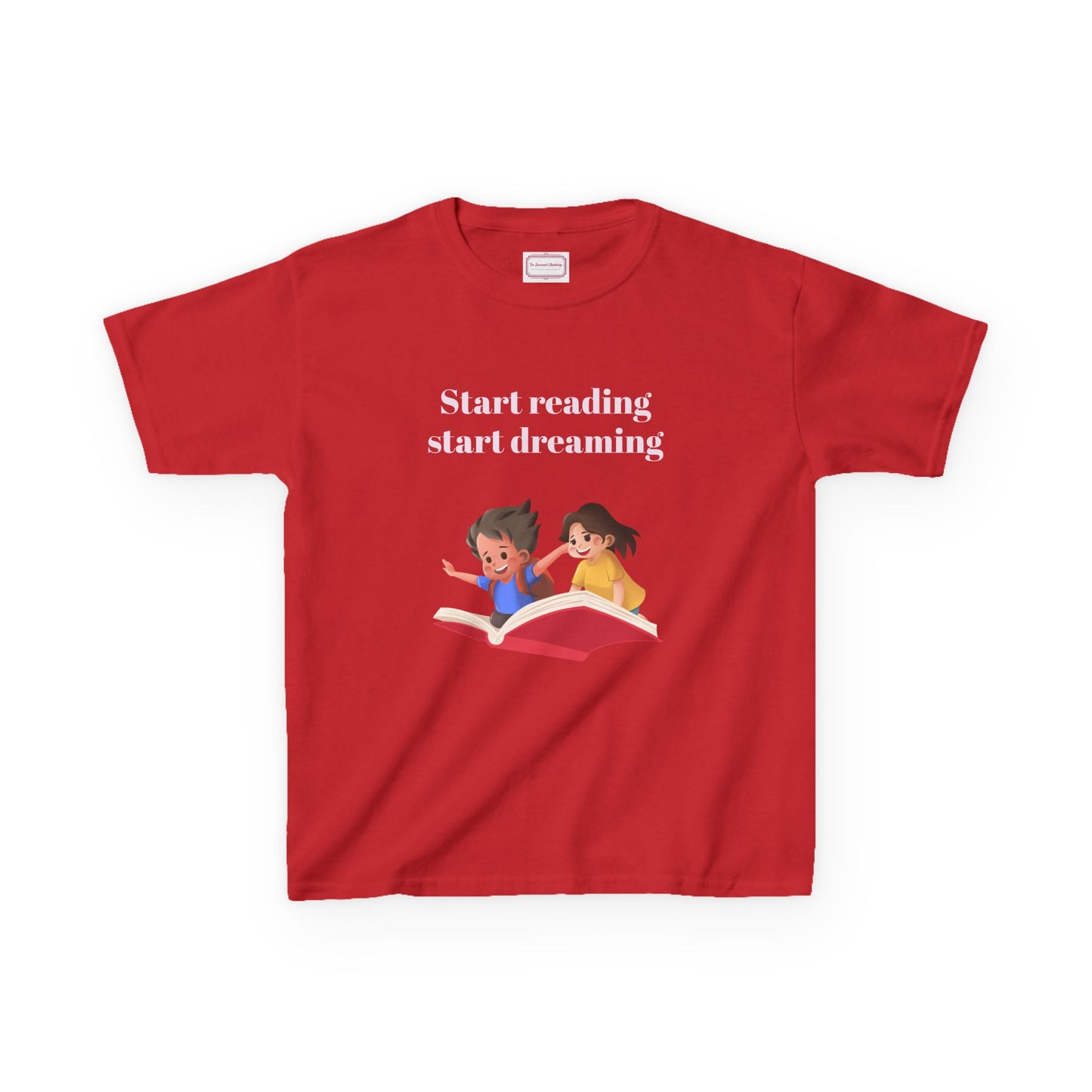 AU - Kids Heavy Cotton™ Tee - Start Reading Start Dreaming