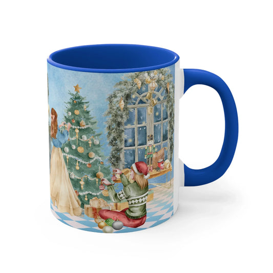Christmas Tree Decoration Coffee Mug - 11oz tis the Season - The Dreamer's Bookshop.
