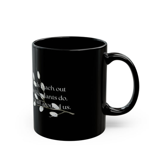 Black Mug (11oz, 15oz) - Words Reach Out