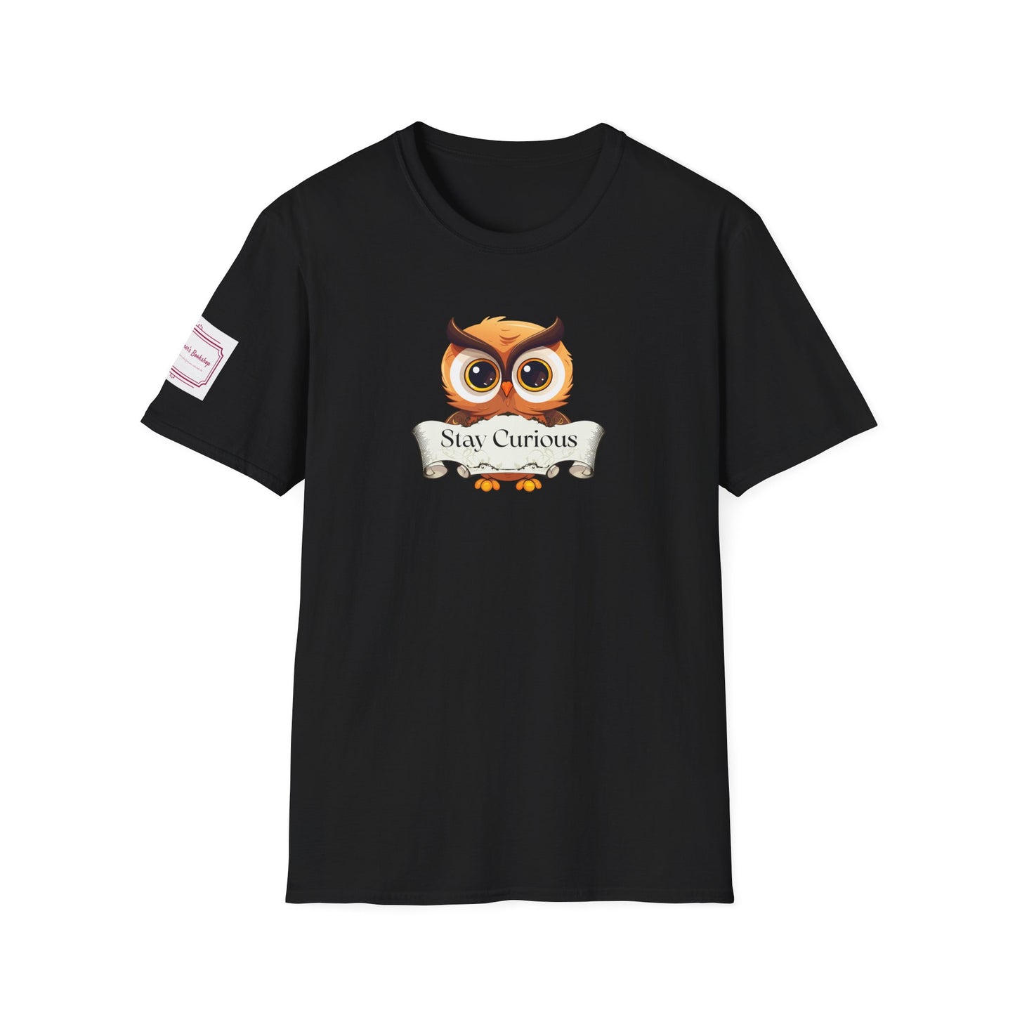Unisex T-Shirt - "Stay Curious" for Book Lovers