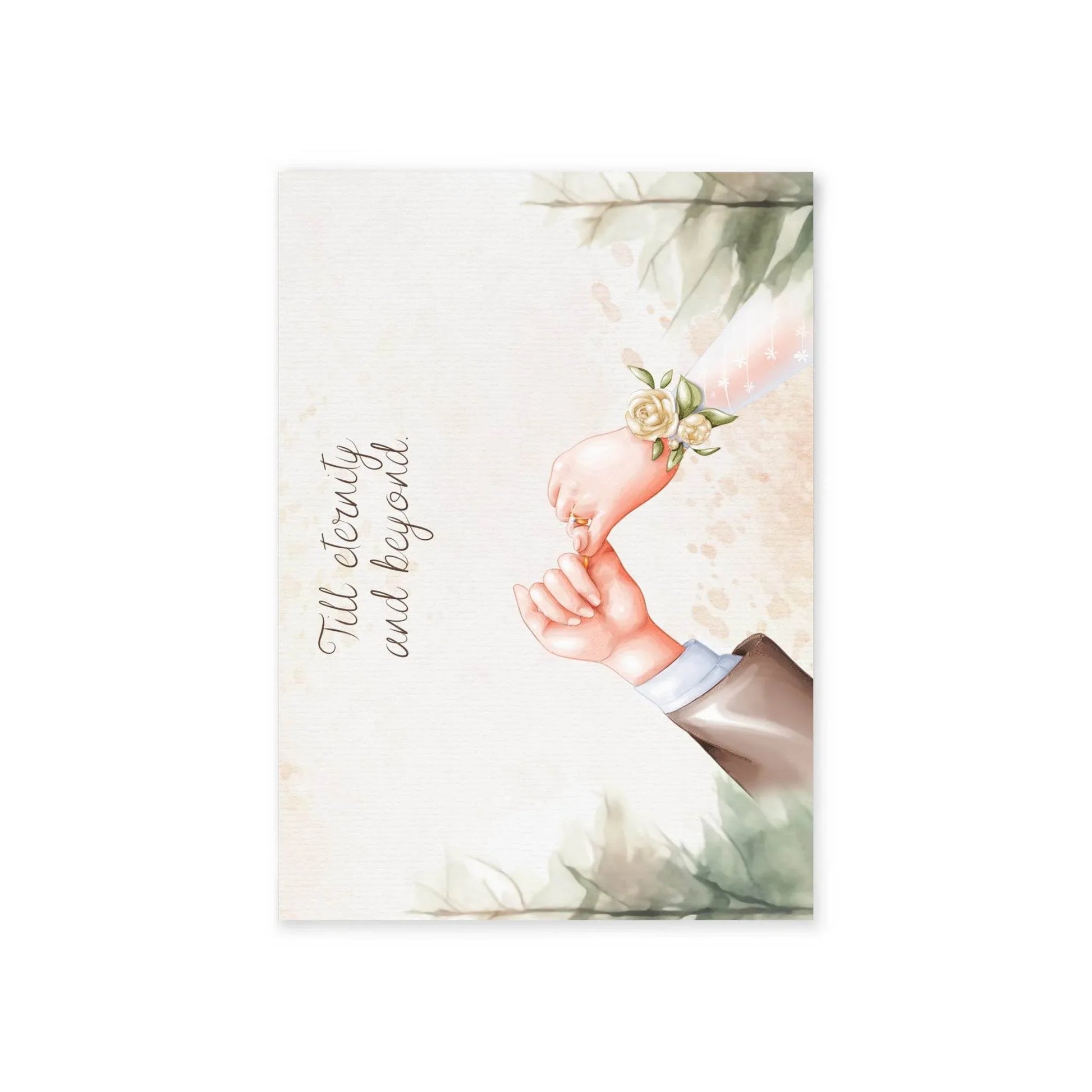 The Dreamer's Bookshop Cute "Beyond" Wedding Card - The Dreamer's Bookshop.