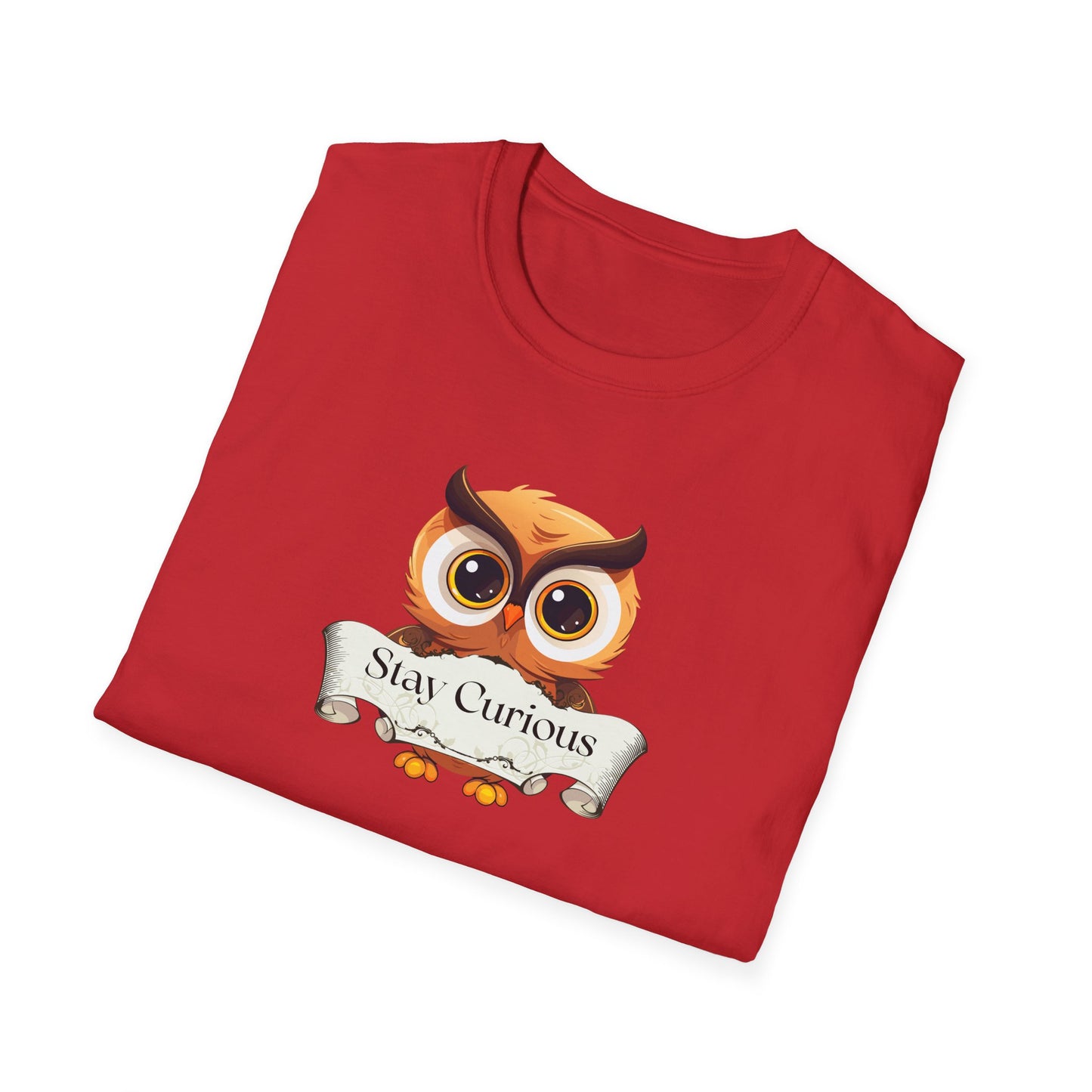 Unisex T-Shirt - "Stay Curious" for Book Lovers