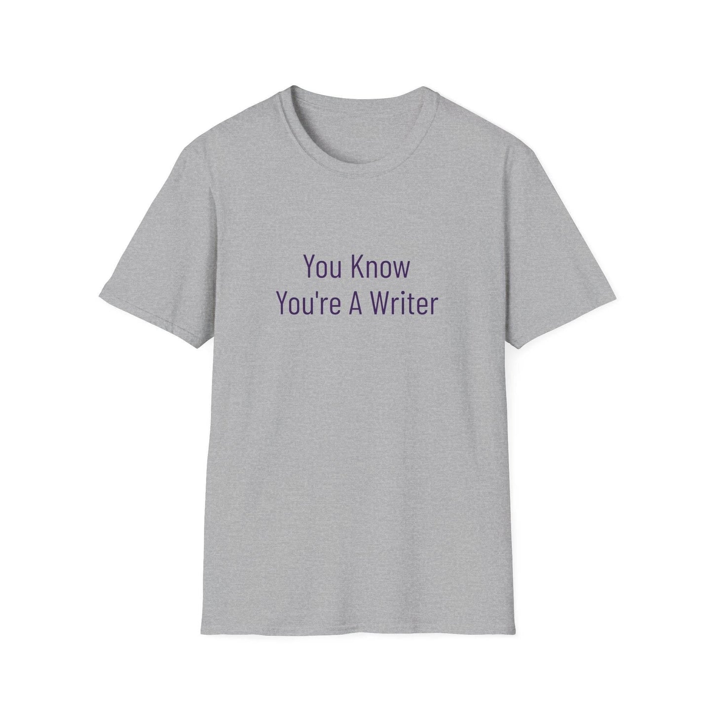Unisex Softstyle T-Shirt - 'You Know' Philosophical - The Dreamer's Bookshop.