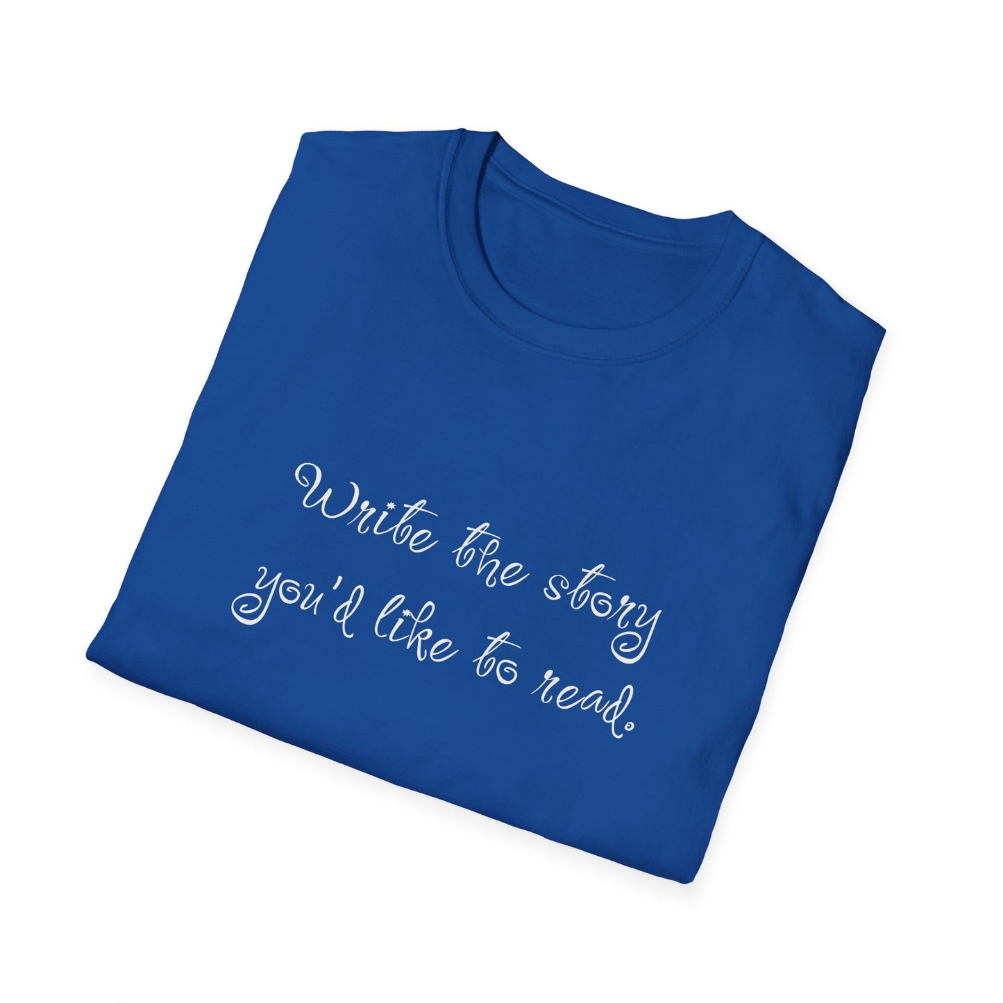 Inspirational Unisex Softstyle T-Shirt - Write the Story