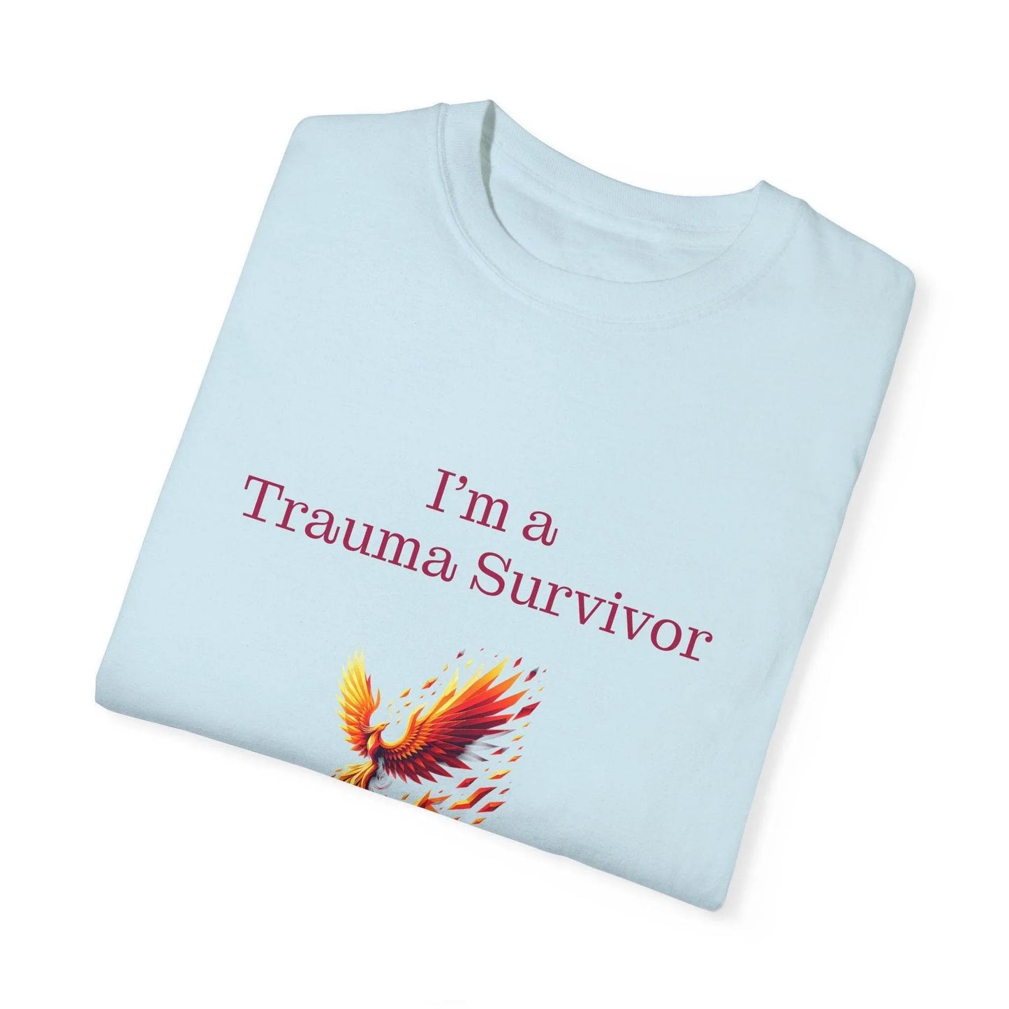 Trauma Survivor Unisex T-Shirt - Empowering Tee for Healthcare Awareness - The Dreamer's Bookshop.