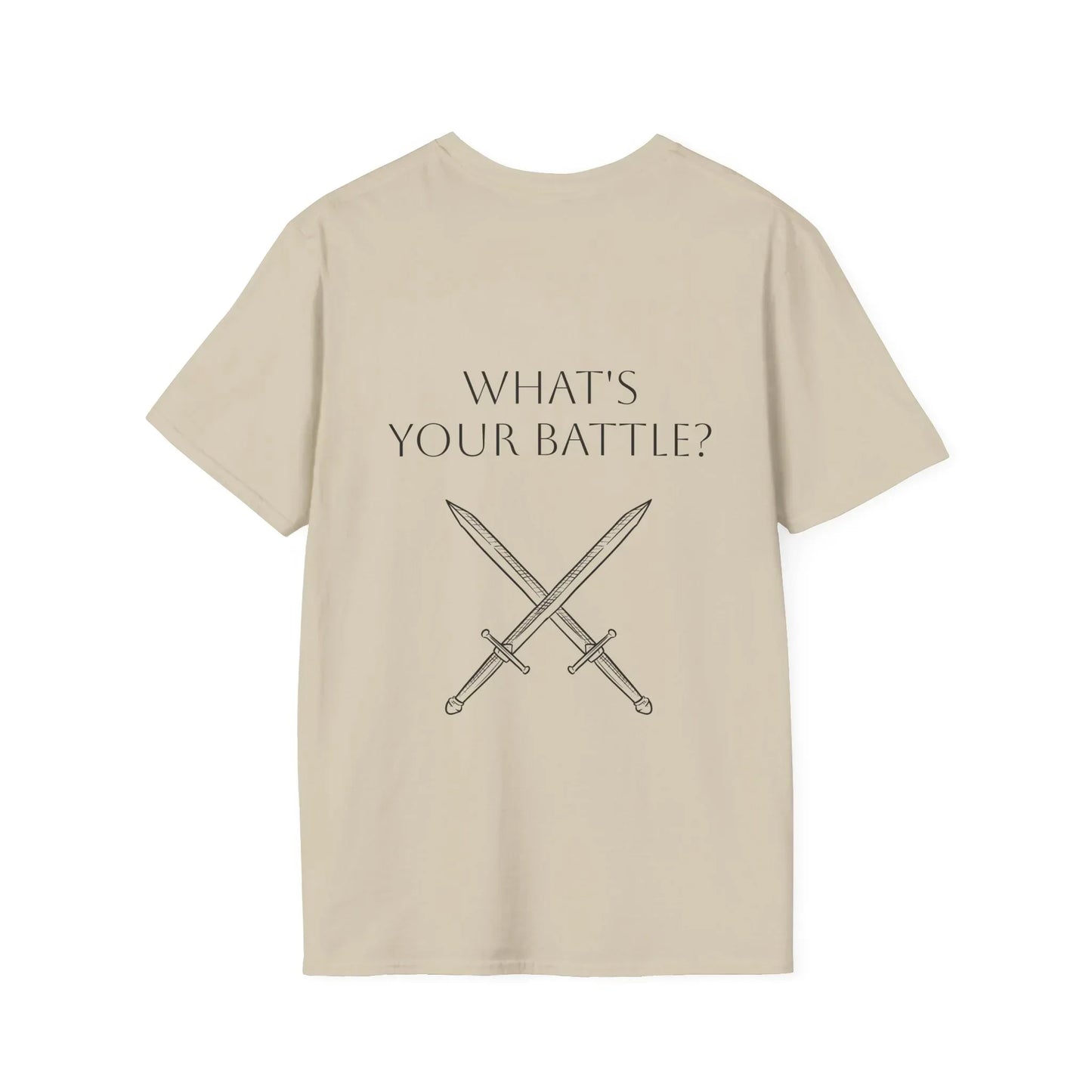 Anxiety Warrior Unisex Softstyle T-Shirt - Embrace Your Battles - The Dreamer's Bookshop.