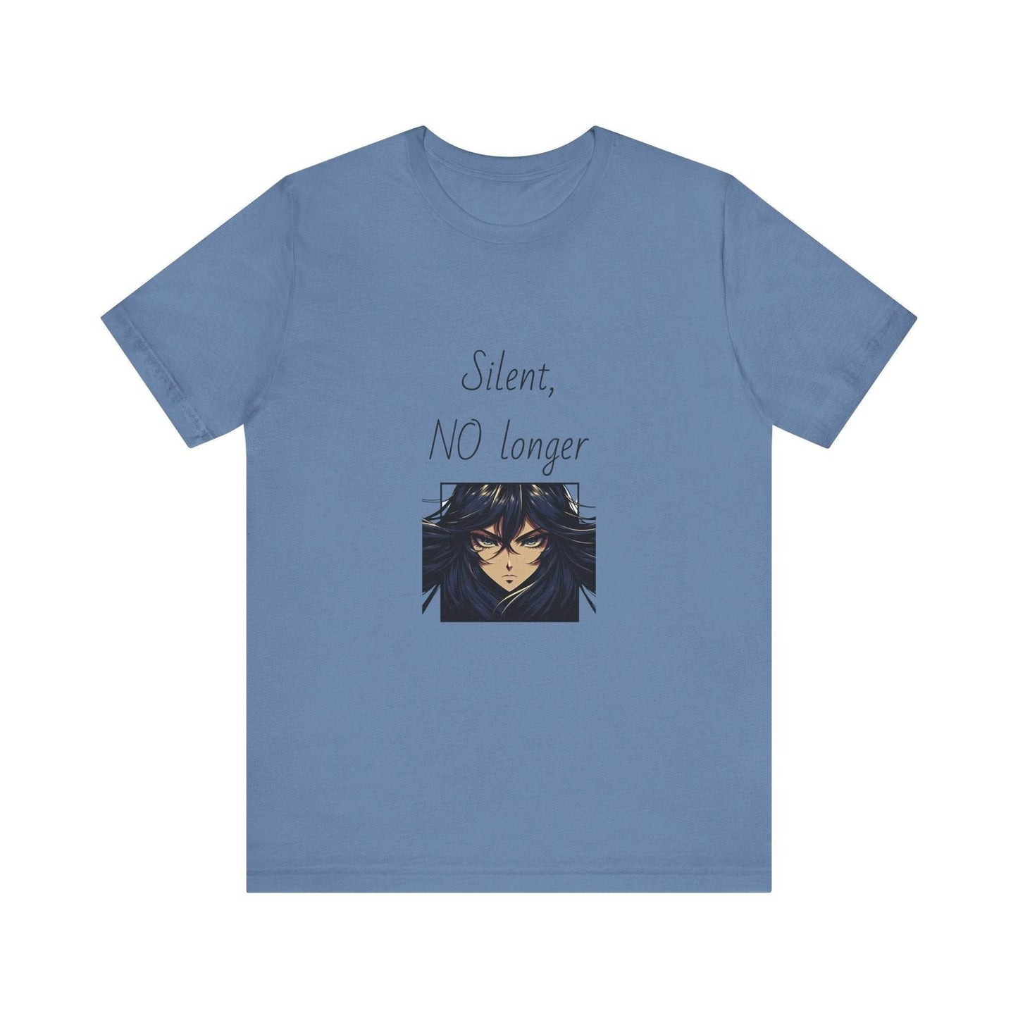 Fierce Survivor Unisex Short Sleeve Tee - Silent, NO longer - The Dreamer's Bookshop.