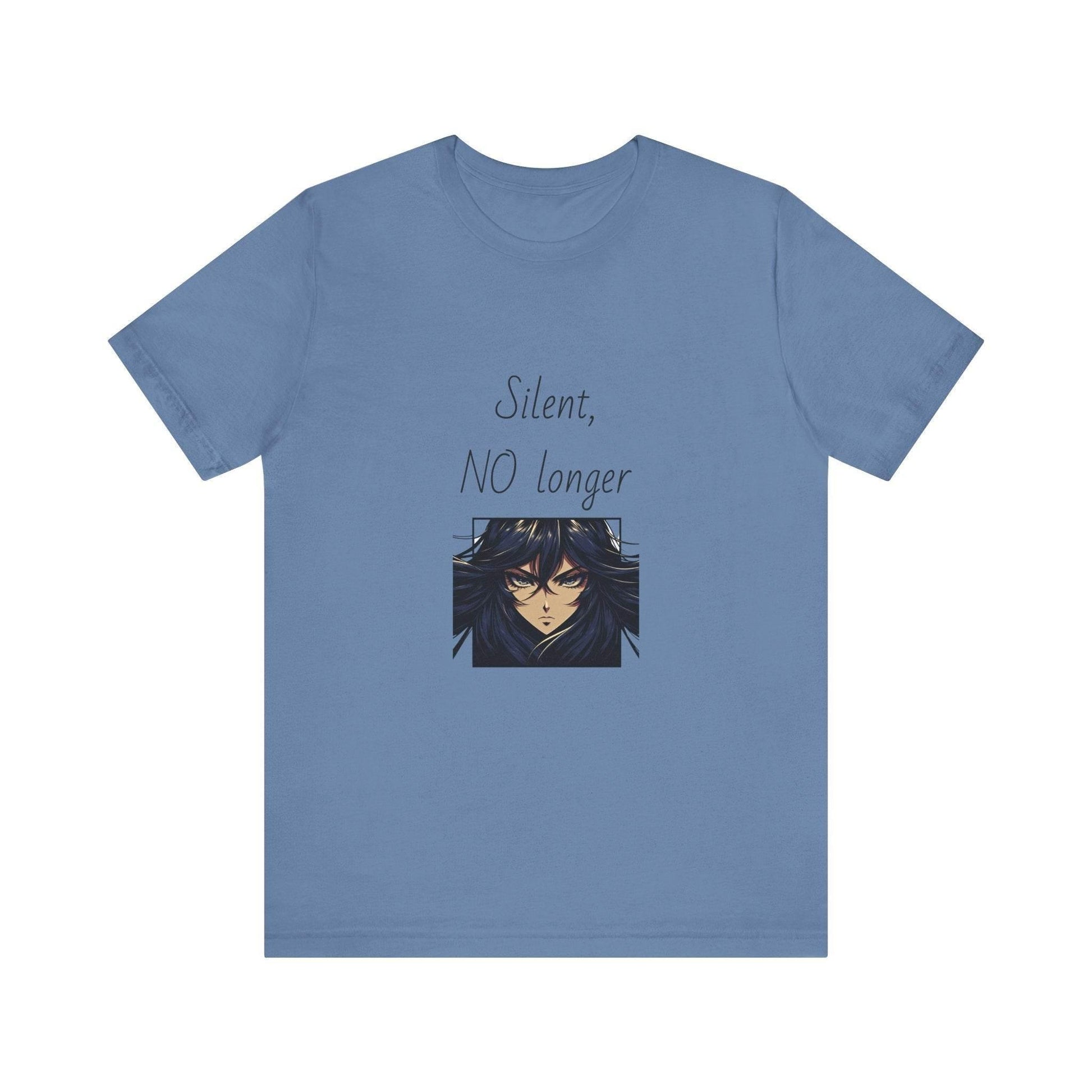Fierce Survivor Unisex Short Sleeve Tee - Silent, NO longer - The Dreamer's Bookshop.