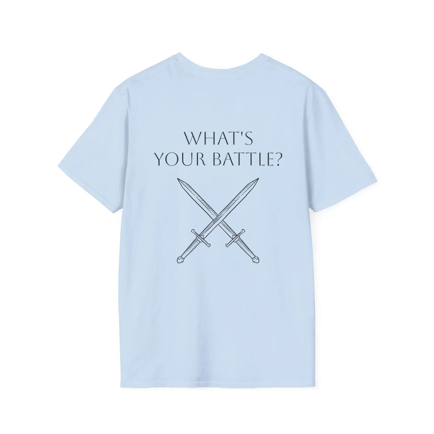 Cancer Warrior Unisex Softstyle T-Shirt - What's Your Battle? - The Dreamer's Bookshop.