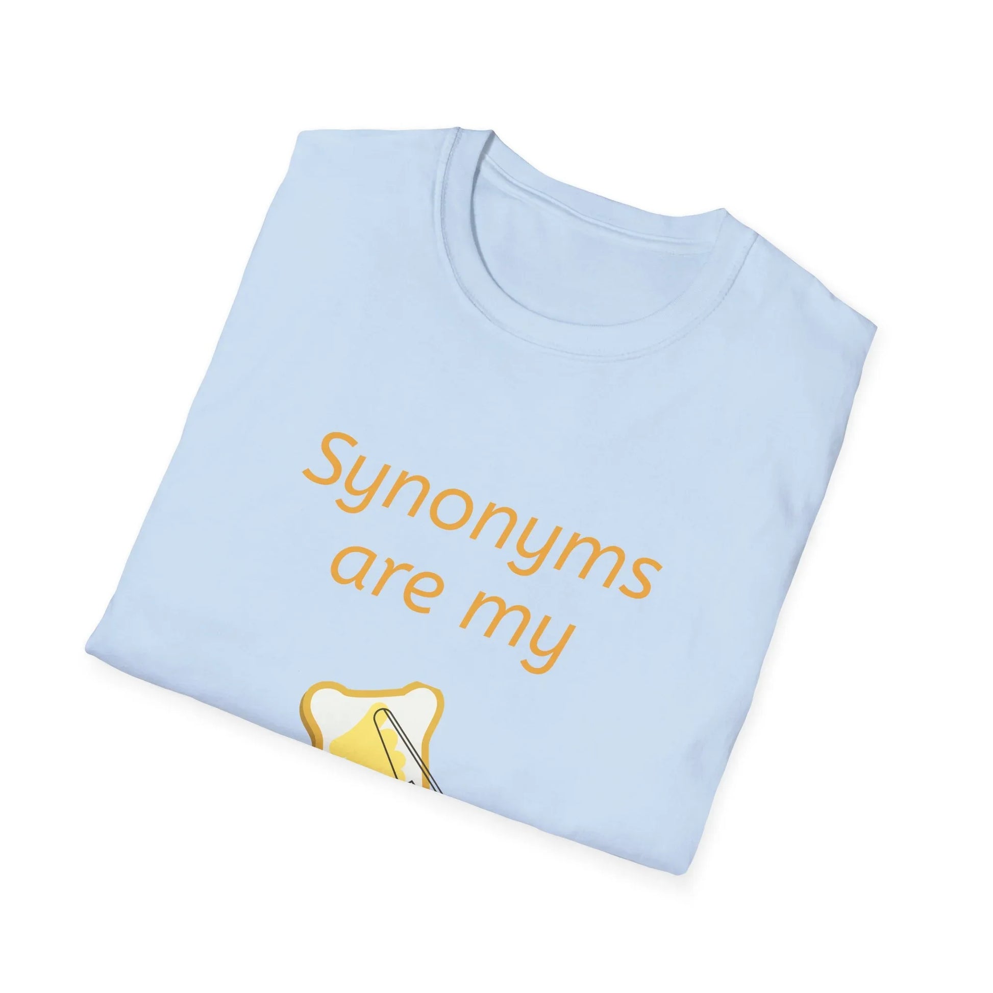 "Synonyms Are My Jam" Unisex Softstyle T-Shirt - Wordsmiths - The Dreamer's Bookshop.