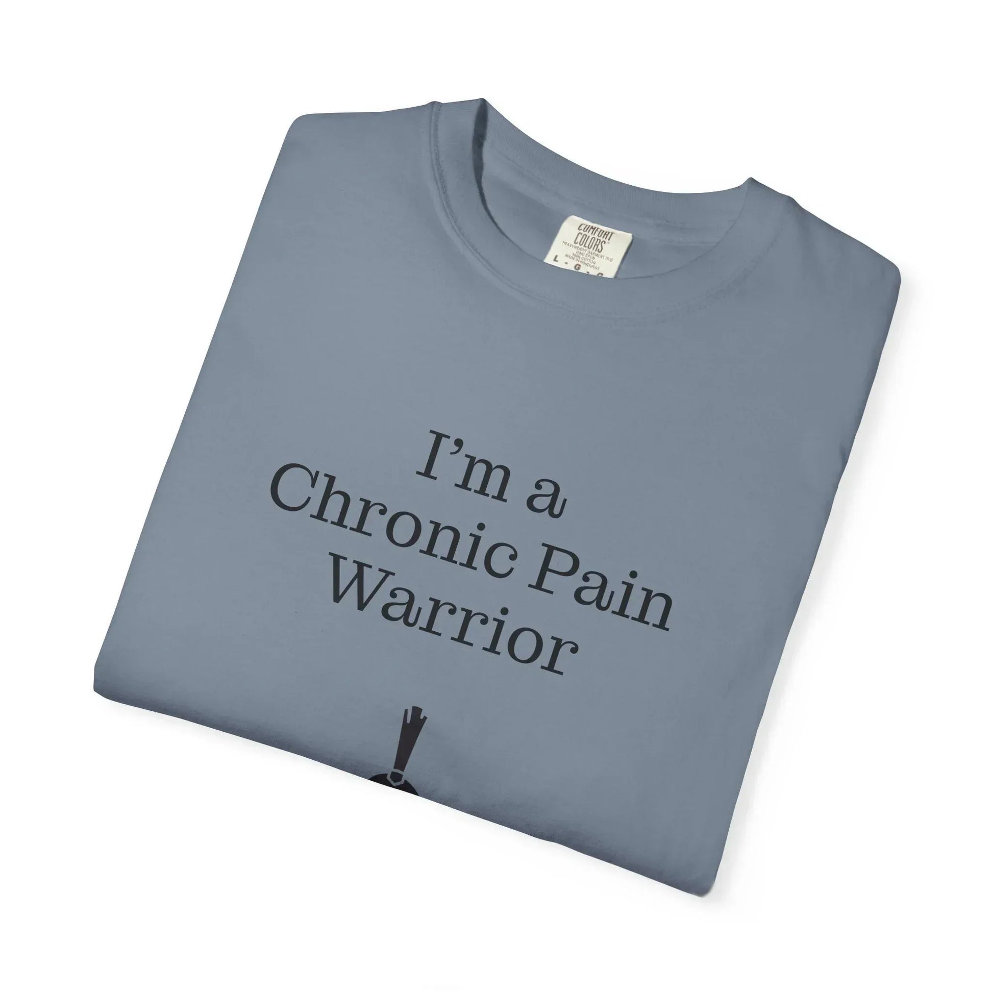 Chronic Pain Warrior Unisex T-Shirt - Empowering Tee for Healthcare Awareness - The Dreamer's Bookshop.