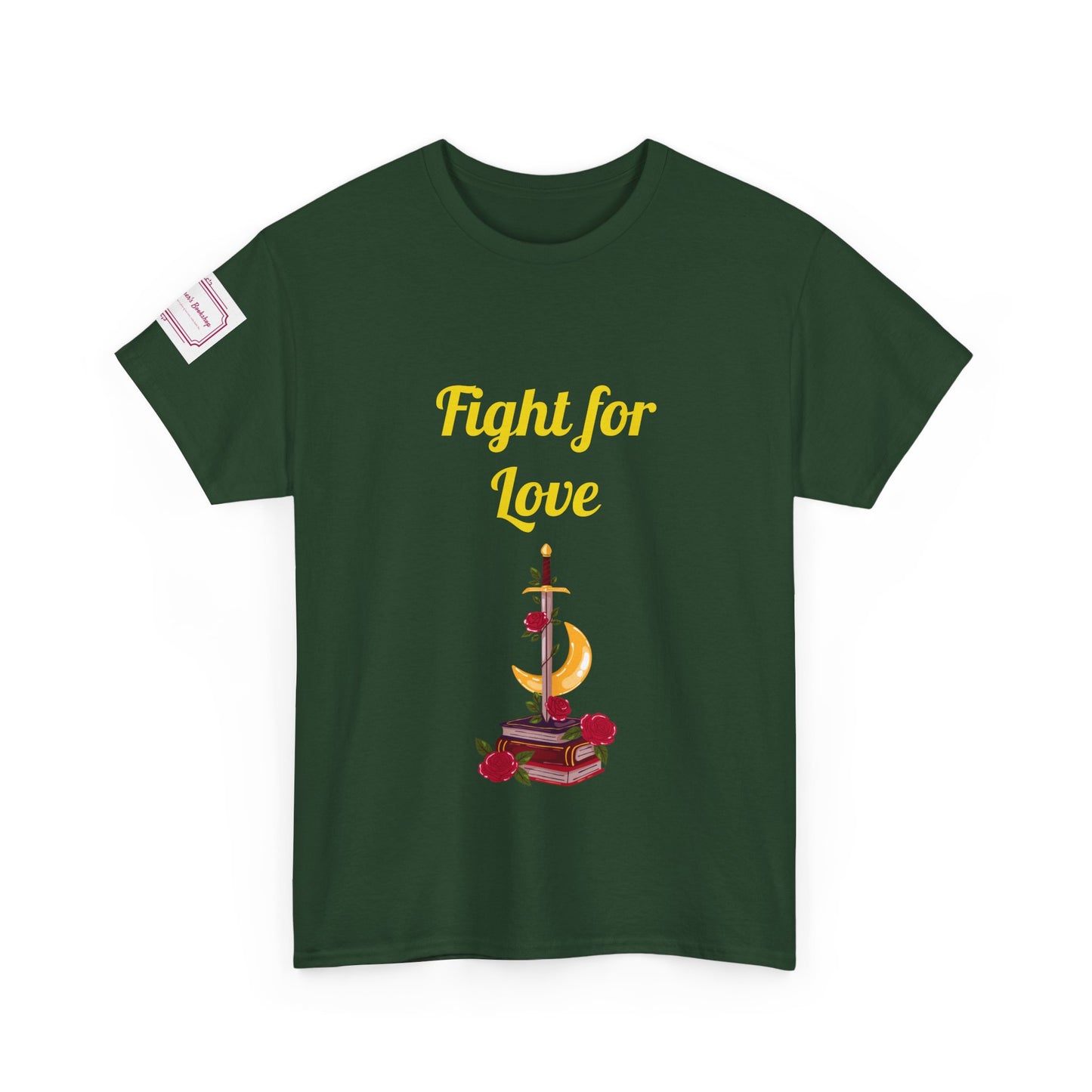 AU - Fight for Love - Unisex Heavy Cotton Tee - Romance Books