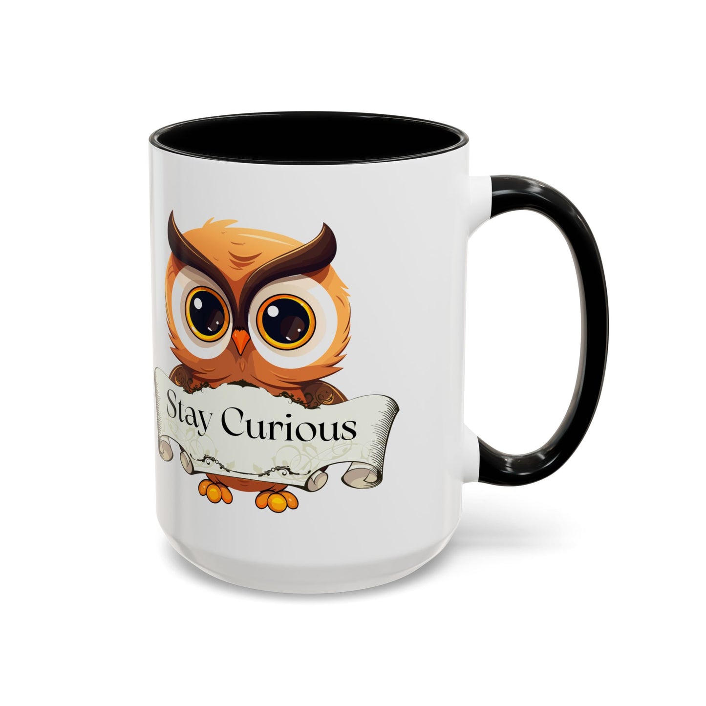 Dreamer's Bookshop "Stay Curious" Coffee Mug - Perfect Gift for Book Lovers