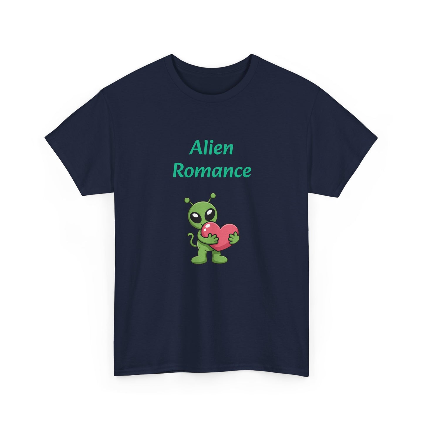 Sci-Fi -  Graphic Tee - Unisex Heavy Cotton T-Shirt Alien Romance Books