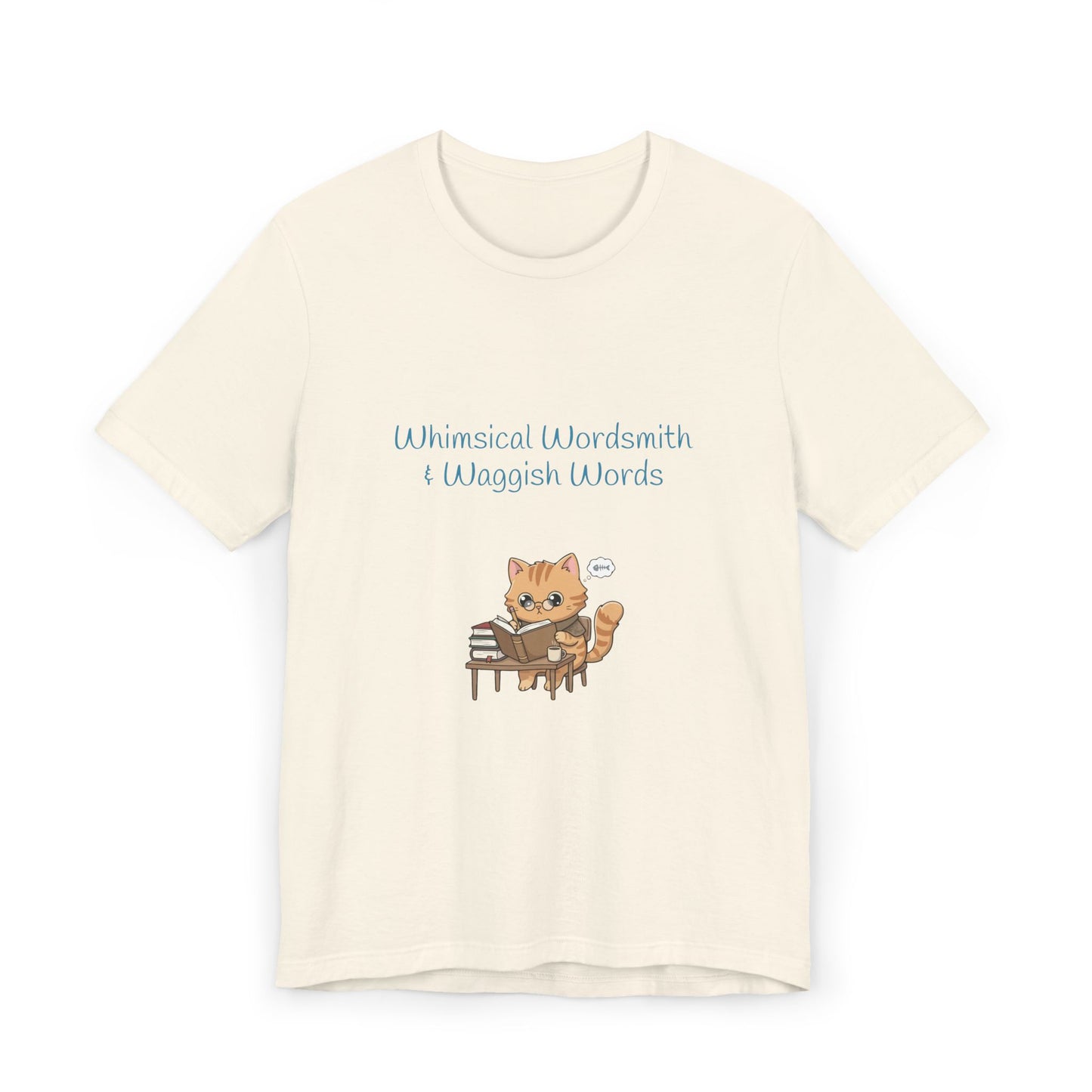 Unisex Jersey T-Shirt - 'Whimsical Wordsmith' Book lovers