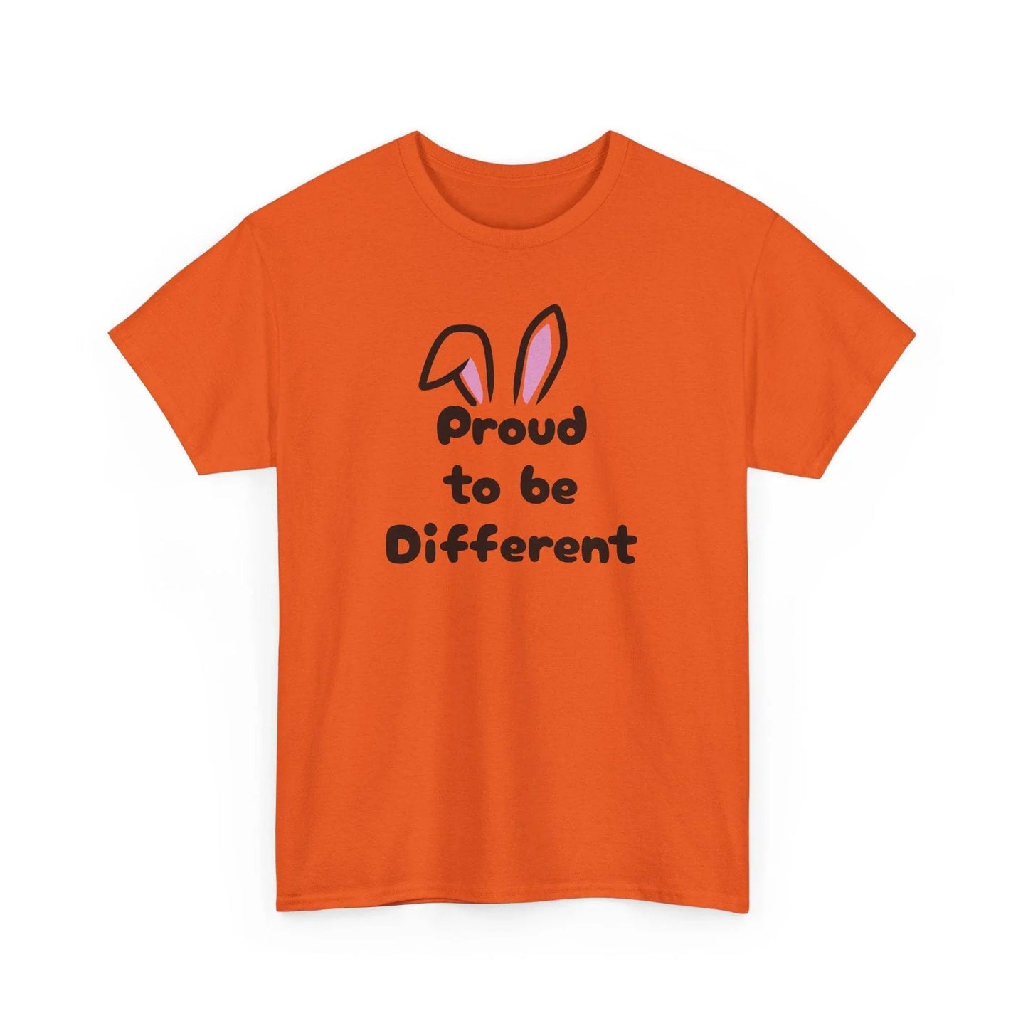 Proud to Be Different Unisex Heavy Cotton Tee - Celebrate Individuality - The Dreamer's Bookshop.