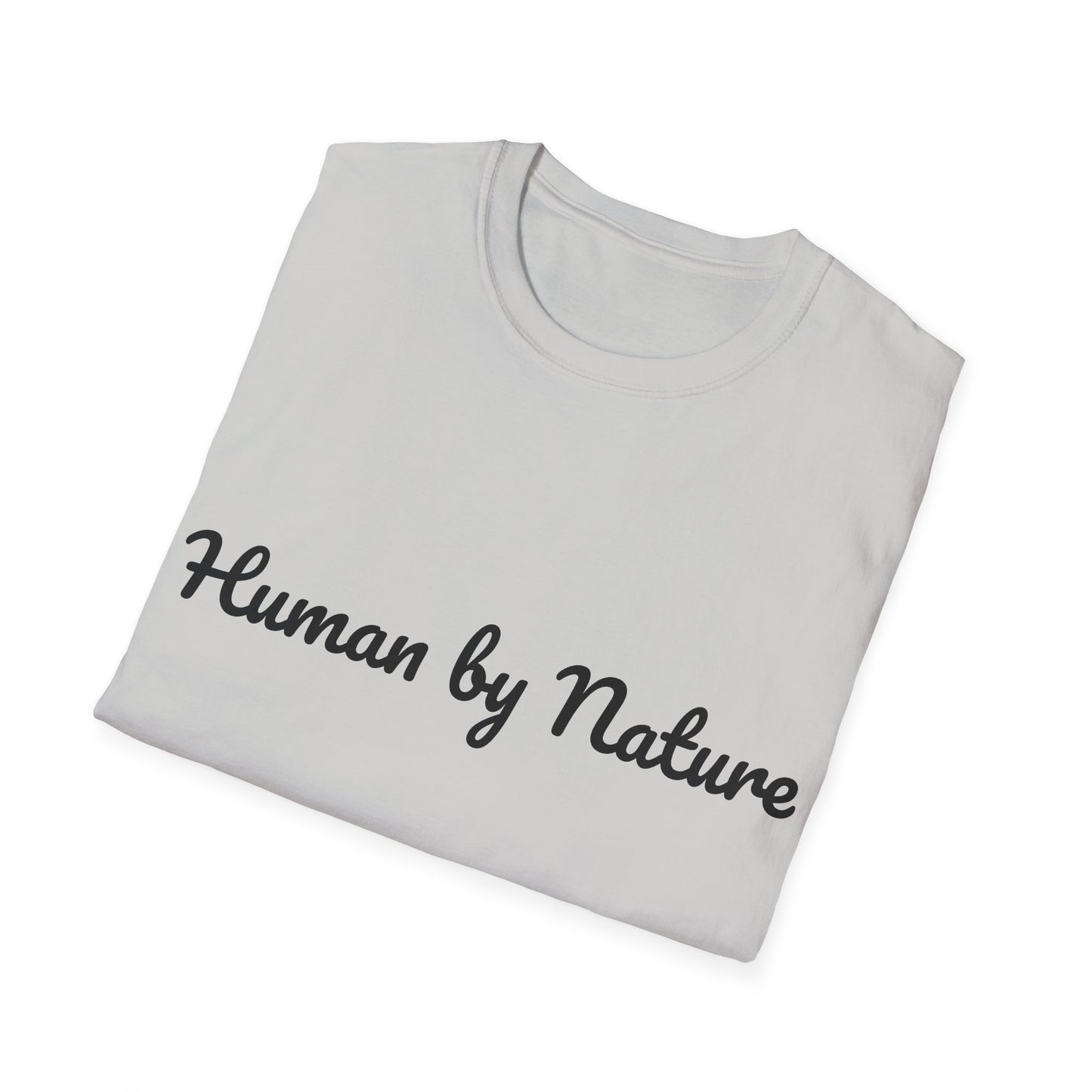 Unisex Softstyle T-Shirt - Poetical "Human by Nature" Bookaddict