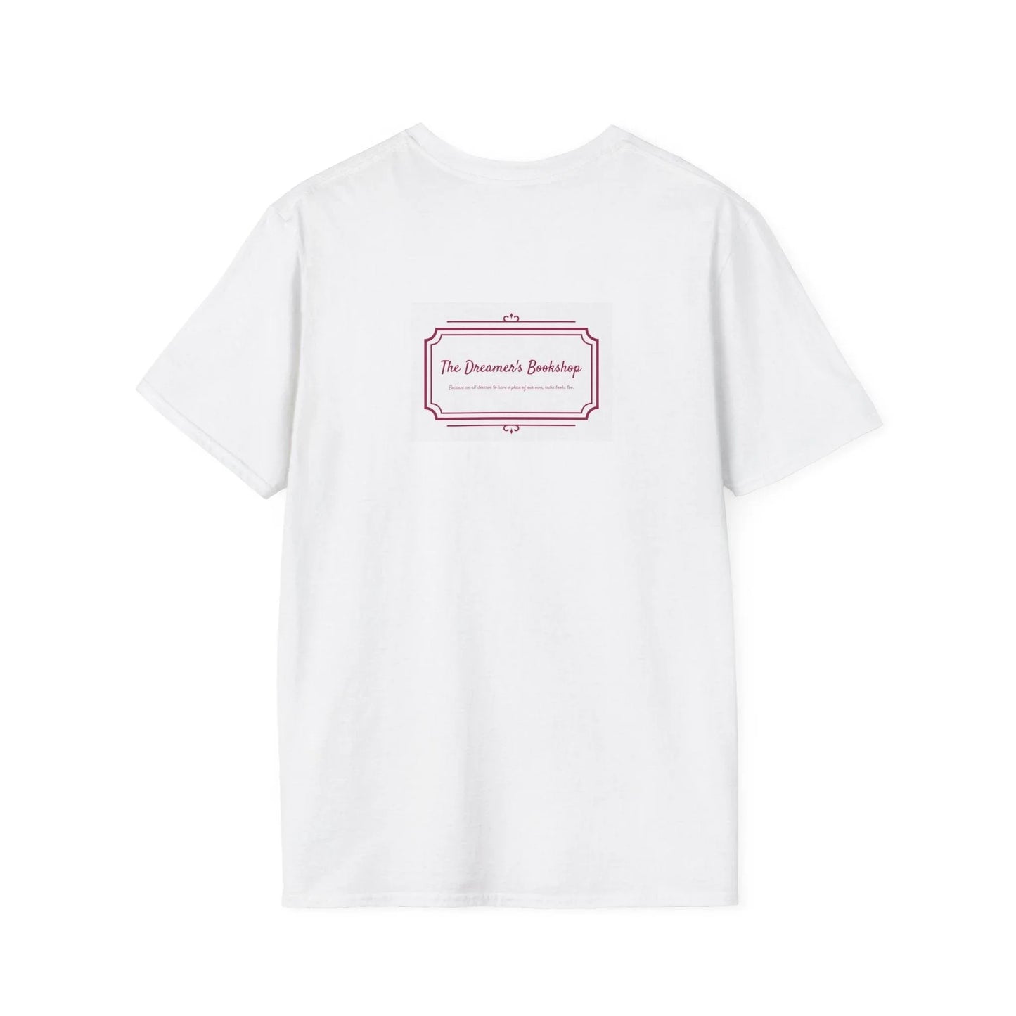 Unisex Softstyle T-Shirt - 'In our bookshop' - The Dreamer's Bookshop.