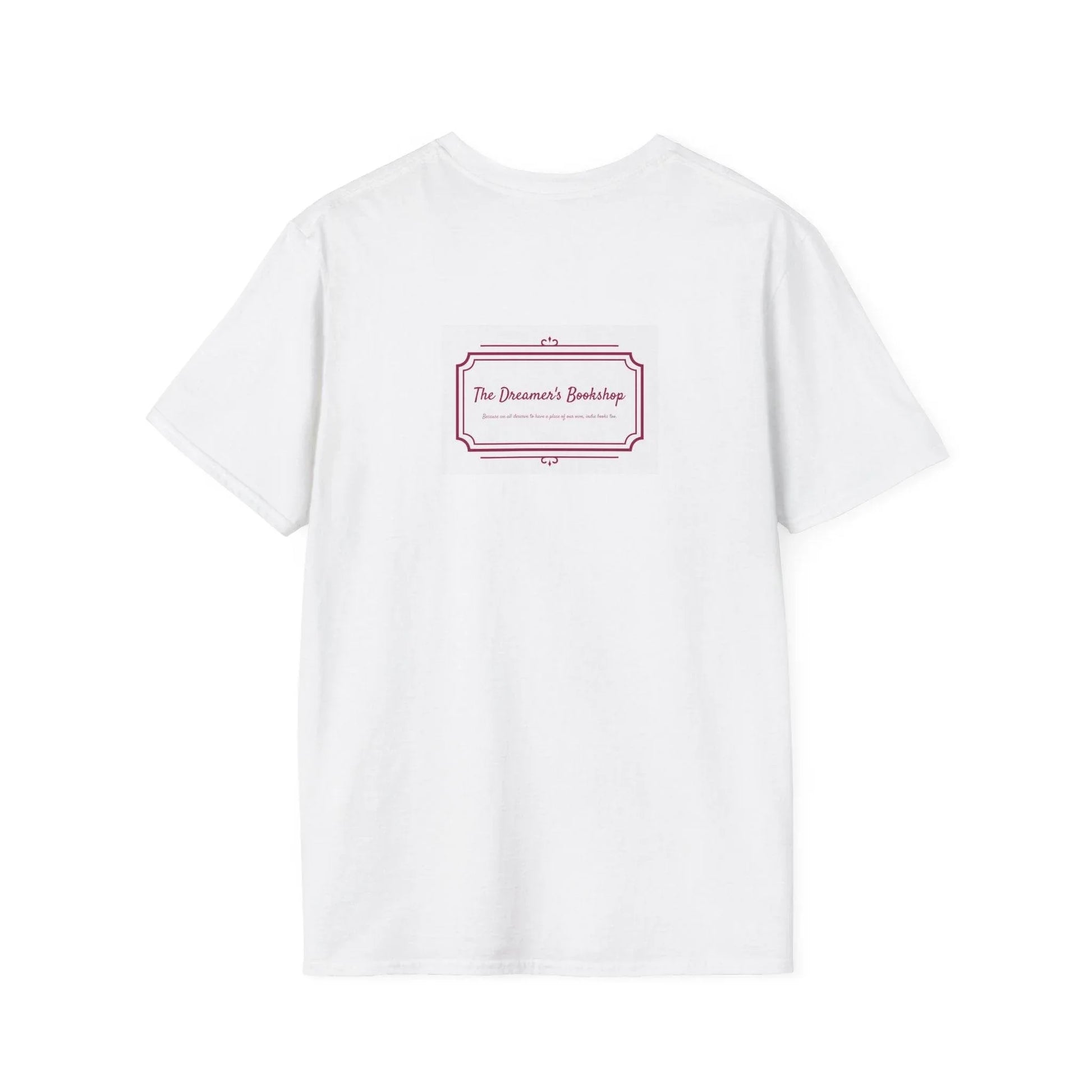 Unisex Softstyle T-Shirt - 'In our bookshop' - The Dreamer's Bookshop.