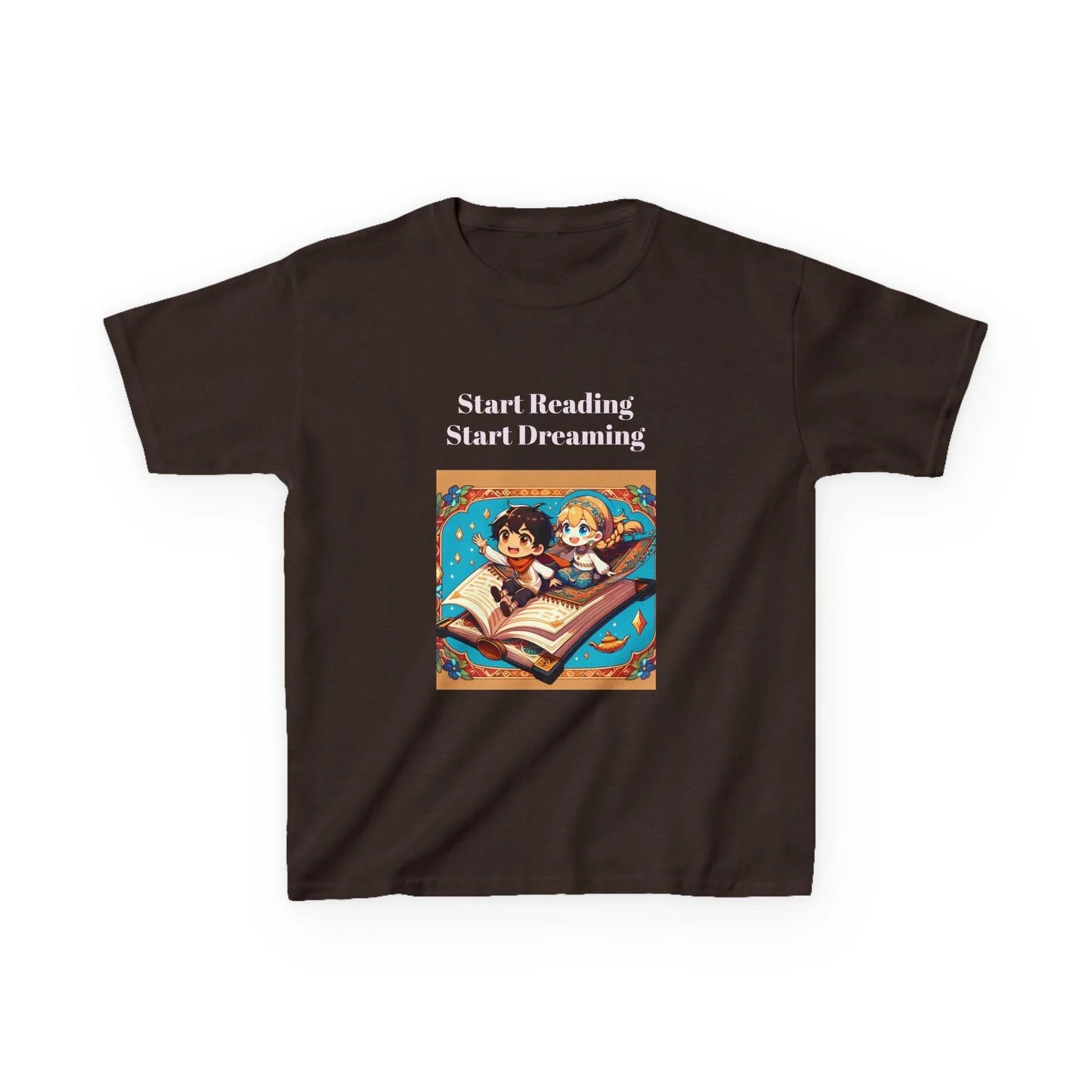 EU - Kids Start Reading Start Dreaming Tee - The Dreamer's Bookshop.