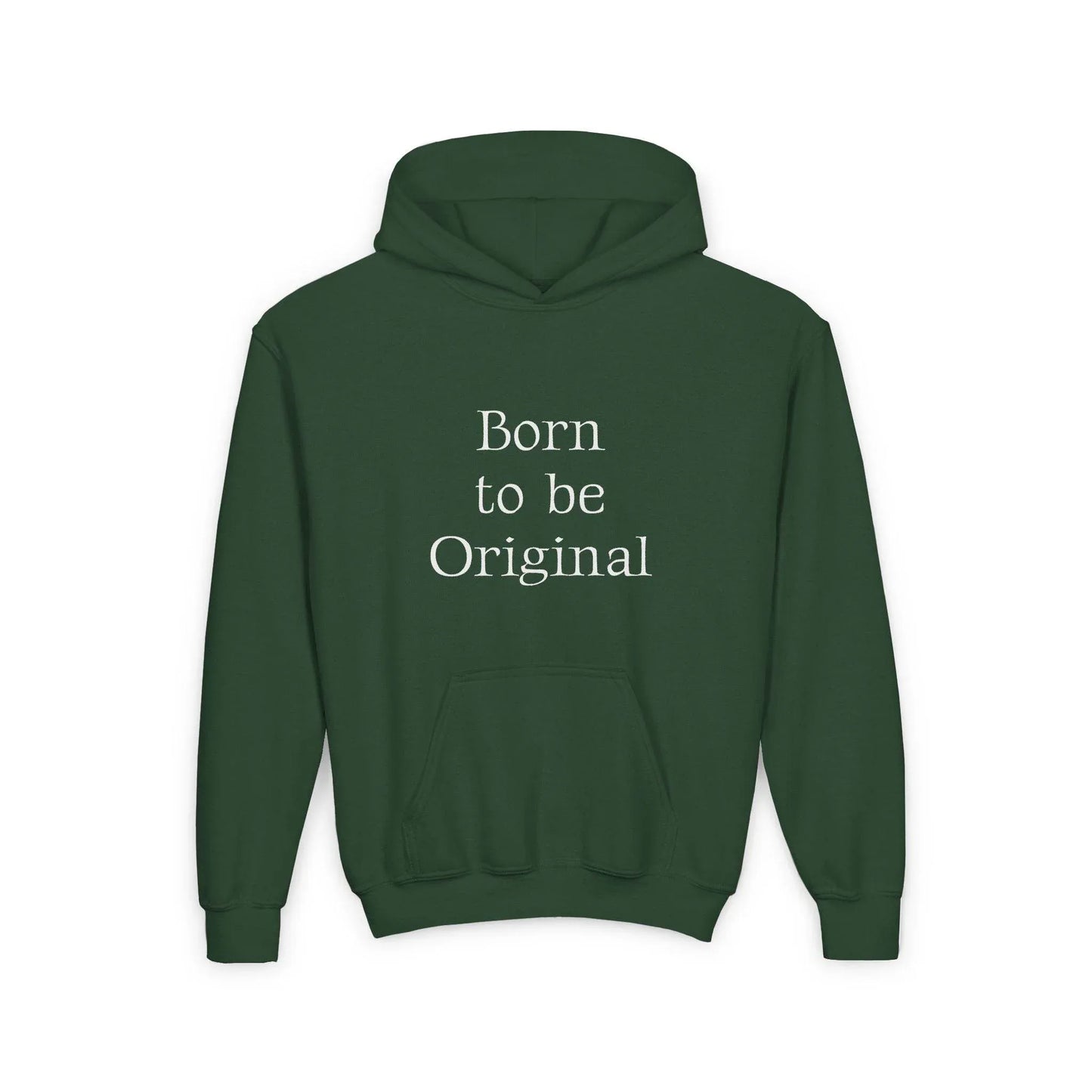 EU - Youth Heavy Blend Hoodie - 'Born to be Original' - Indie Author Inspired Sweatshirt - The Dreamer's Bookshop.