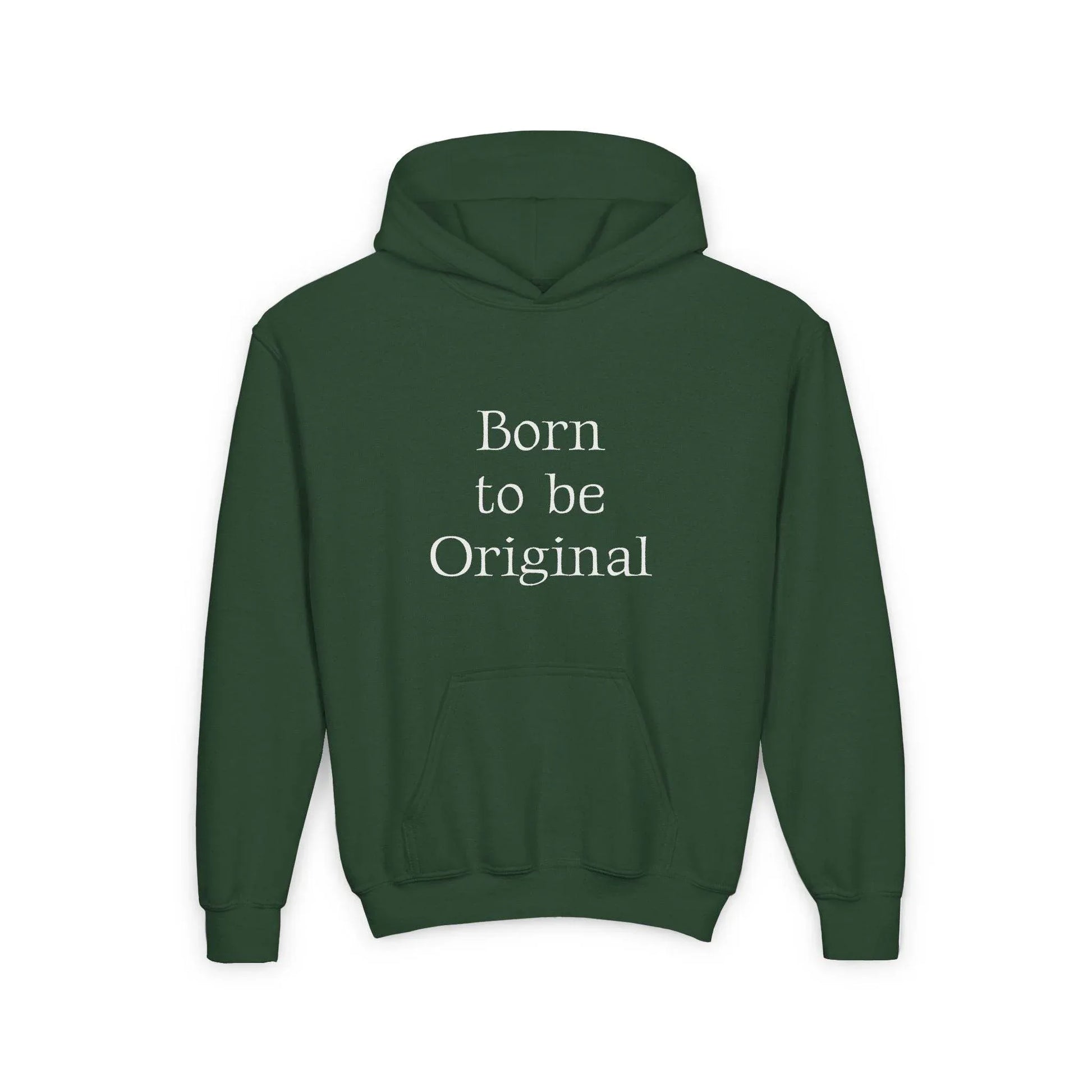 EU - Youth Heavy Blend Hoodie - 'Born to be Original' - Indie Author Inspired Sweatshirt - The Dreamer's Bookshop.