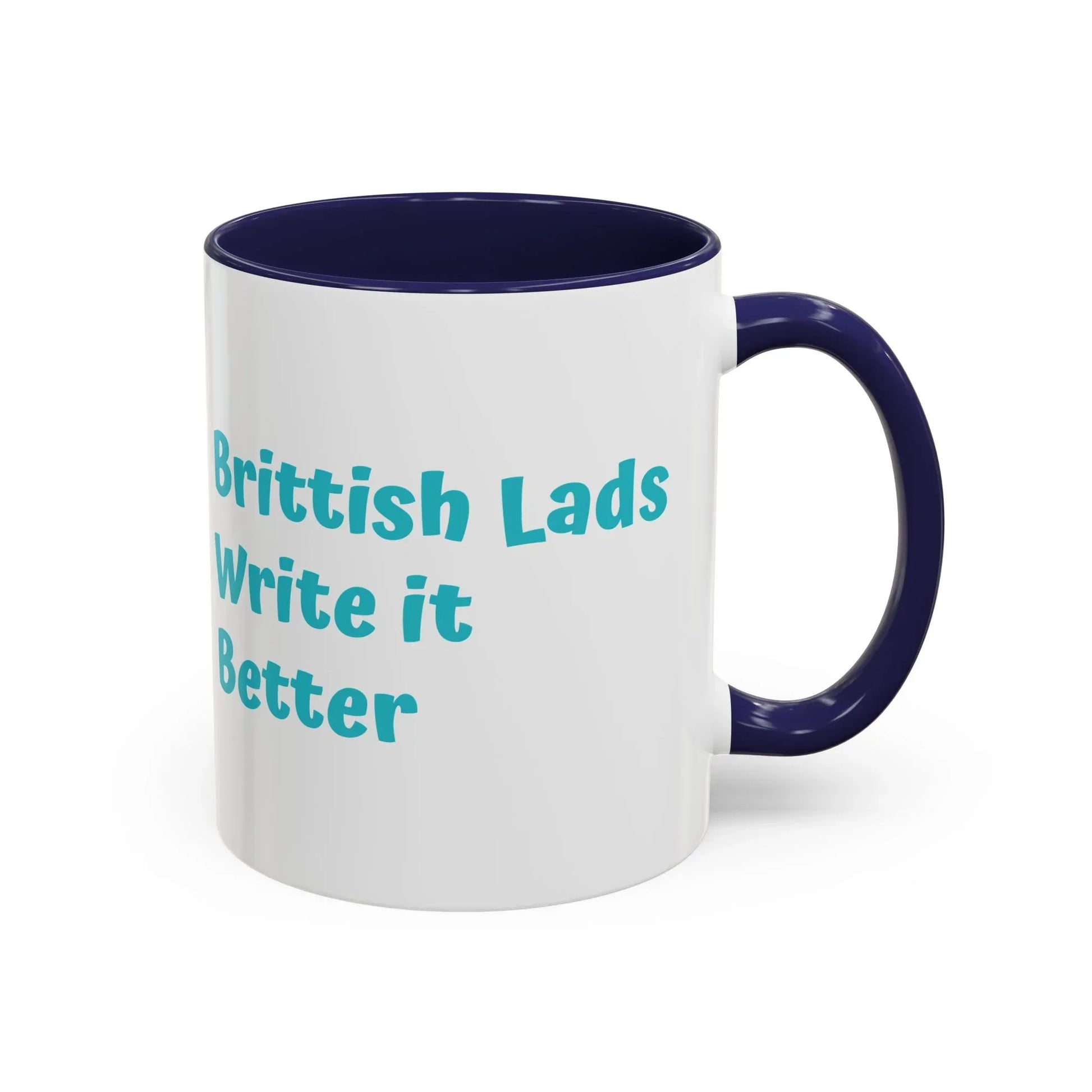 Brittish Lads Write it Better Coffee Mug - Gift for Book Lovers - The Dreamer's Bookshop.
