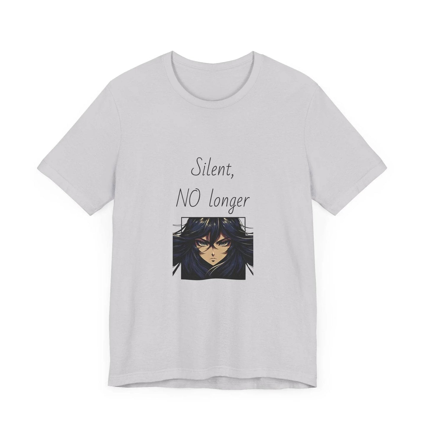 Fierce Survivor Unisex Short Sleeve Tee - Silent, NO longer - The Dreamer's Bookshop.