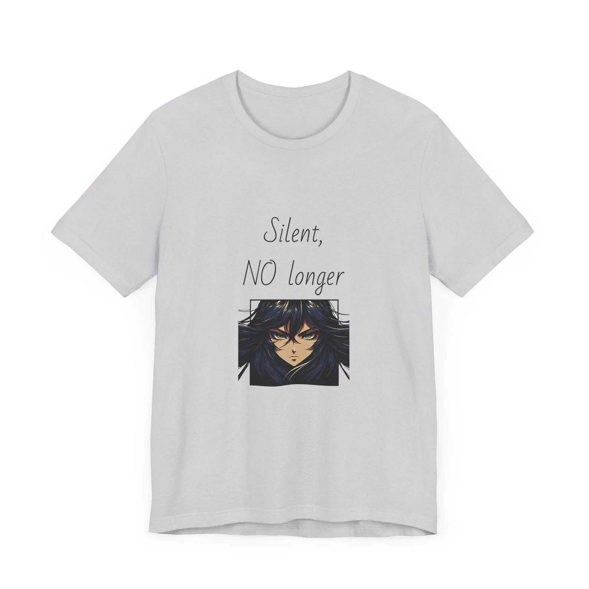 Fierce Survivor Unisex Short Sleeve Tee - Silent, NO longer - The Dreamer's Bookshop.