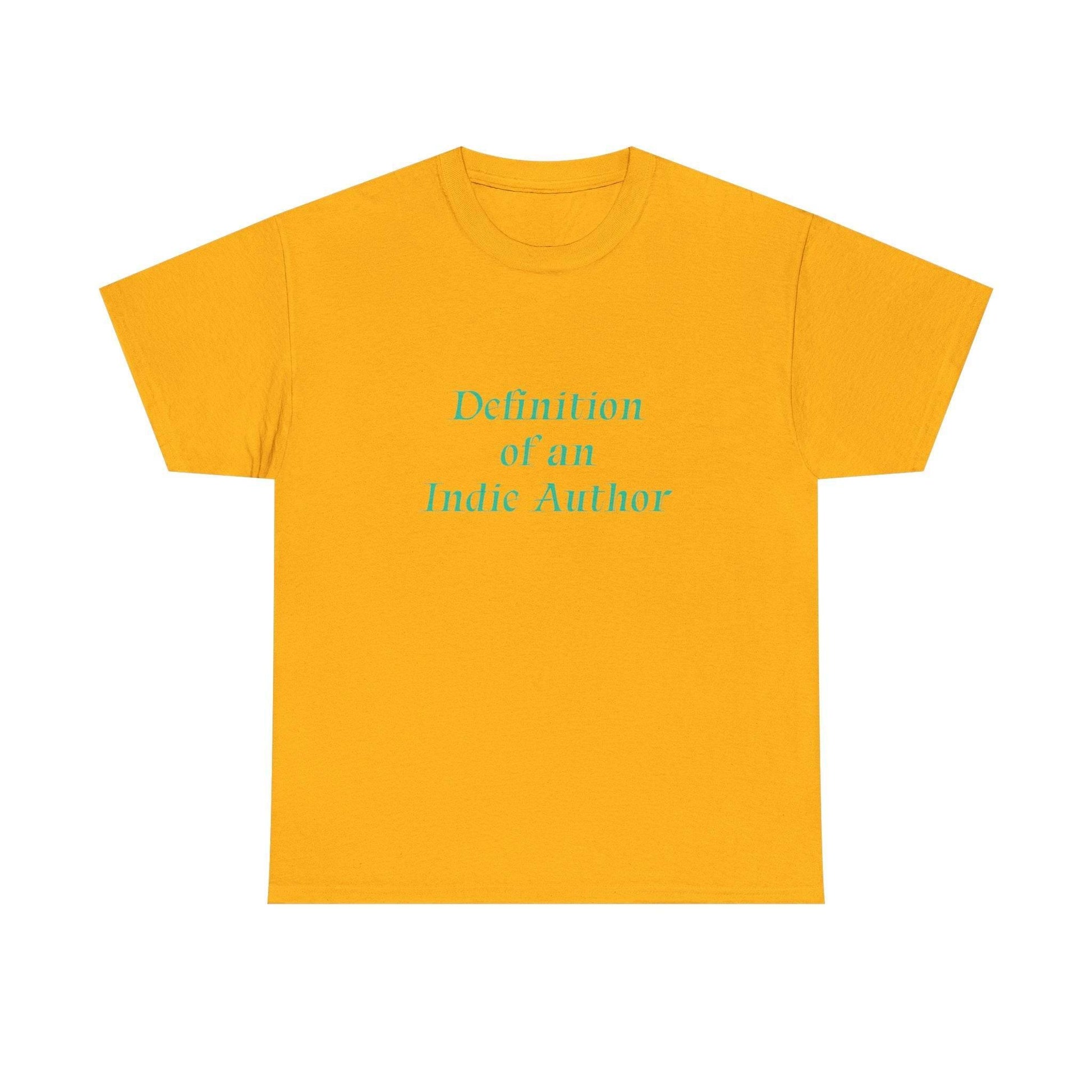 Indie Author - Unisex Heavy Cotton Tee - Creative Apparel - The Dreamer's Bookshop.
