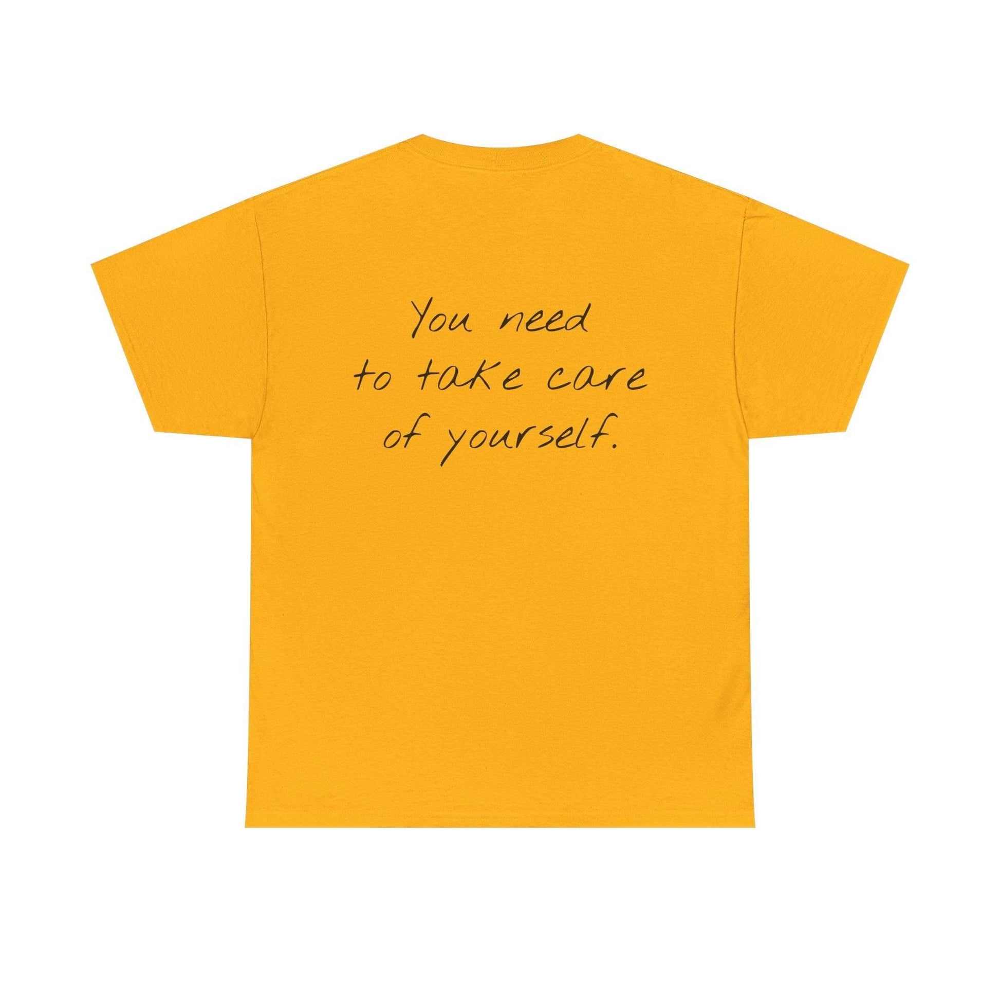 Take Care - Unisex Heavy Cotton Tee - Creative Apparel - The Dreamer's Bookshop.