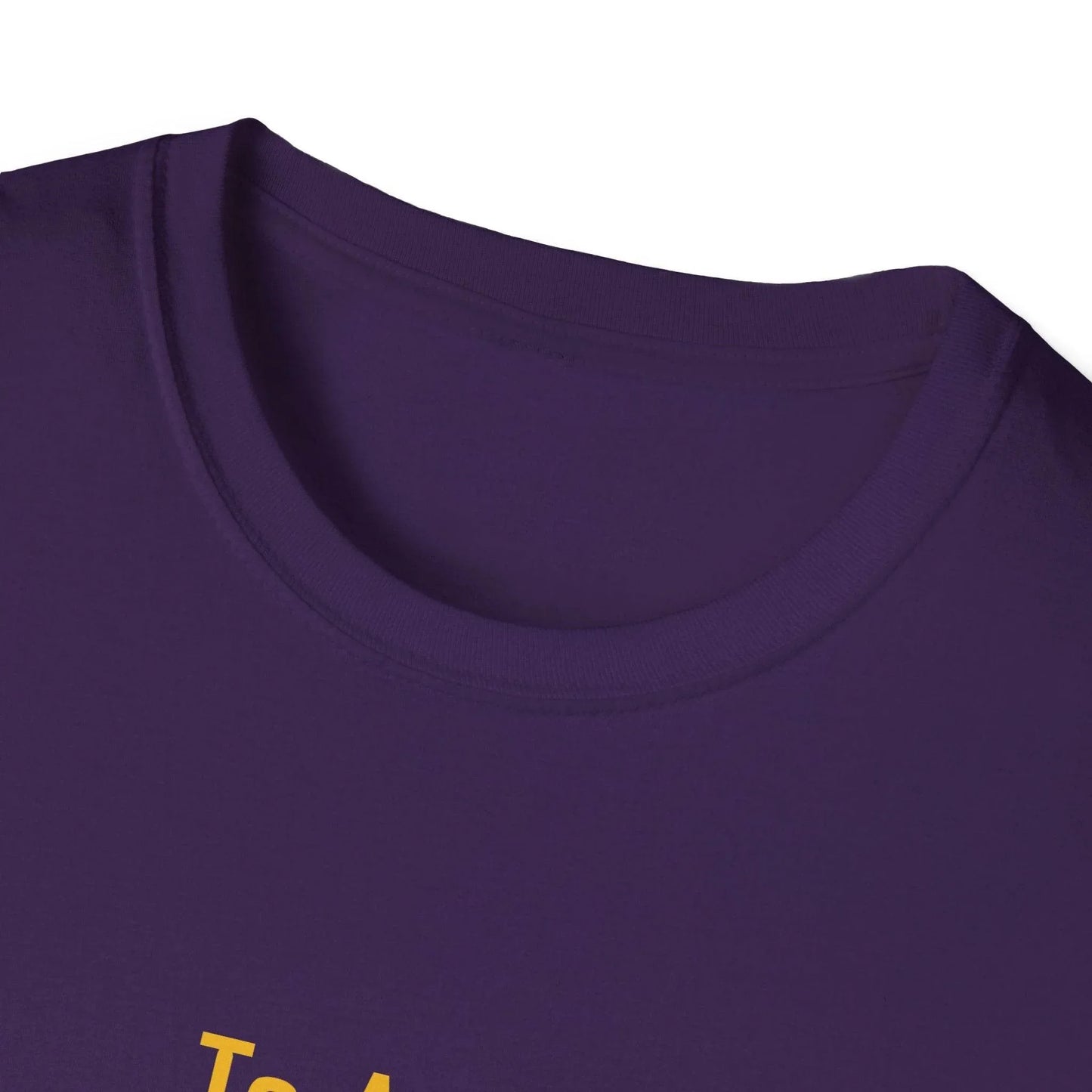 Inspirational Unisex Softstyle T-Shirt - 'To Ask' Philosophical Design - The Dreamer's Bookshop.