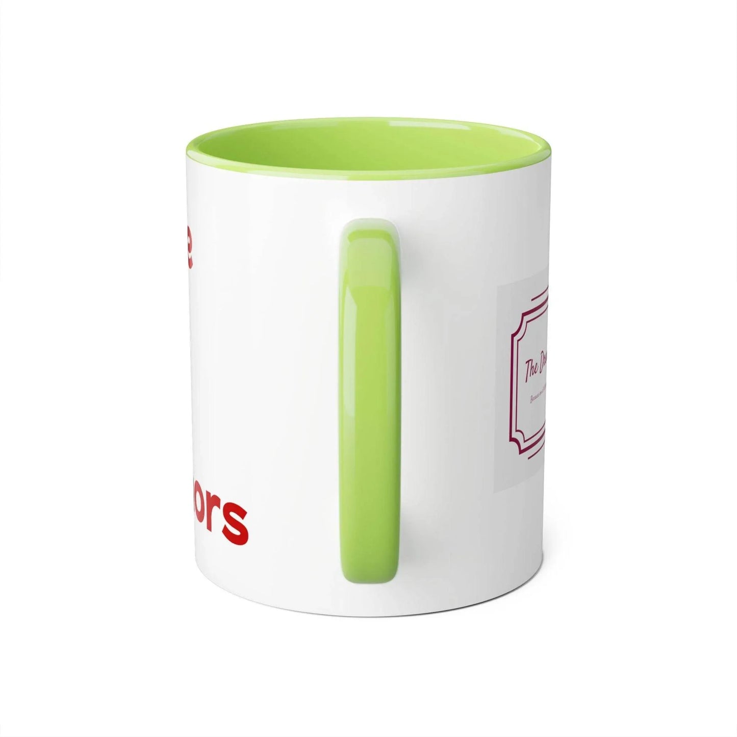Personalized Dreamer's Bookshop Accent Mug - 11oz Coffee Cup for Book Lovers - The Dreamer's Bookshop.
