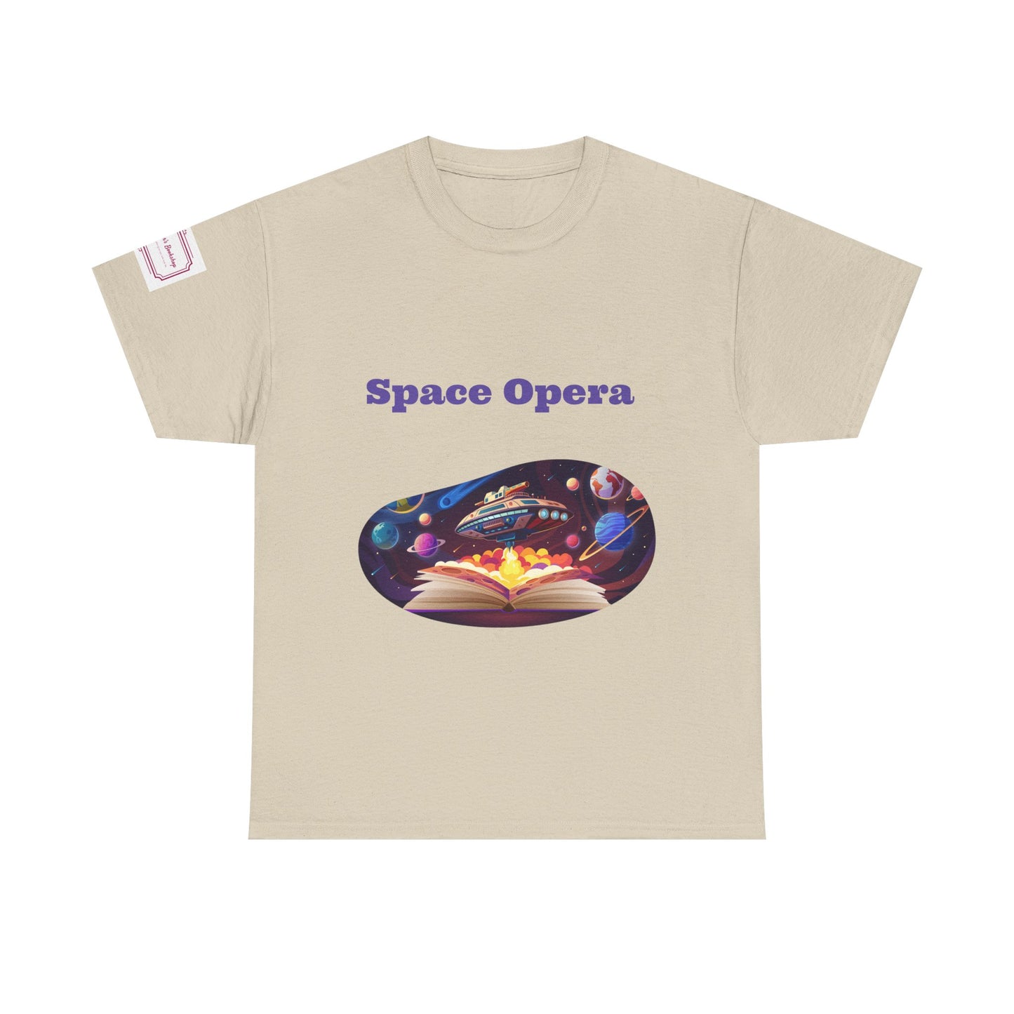 Space Opera - Unisex Heavy Cotton Tee - Sci-Fi Books