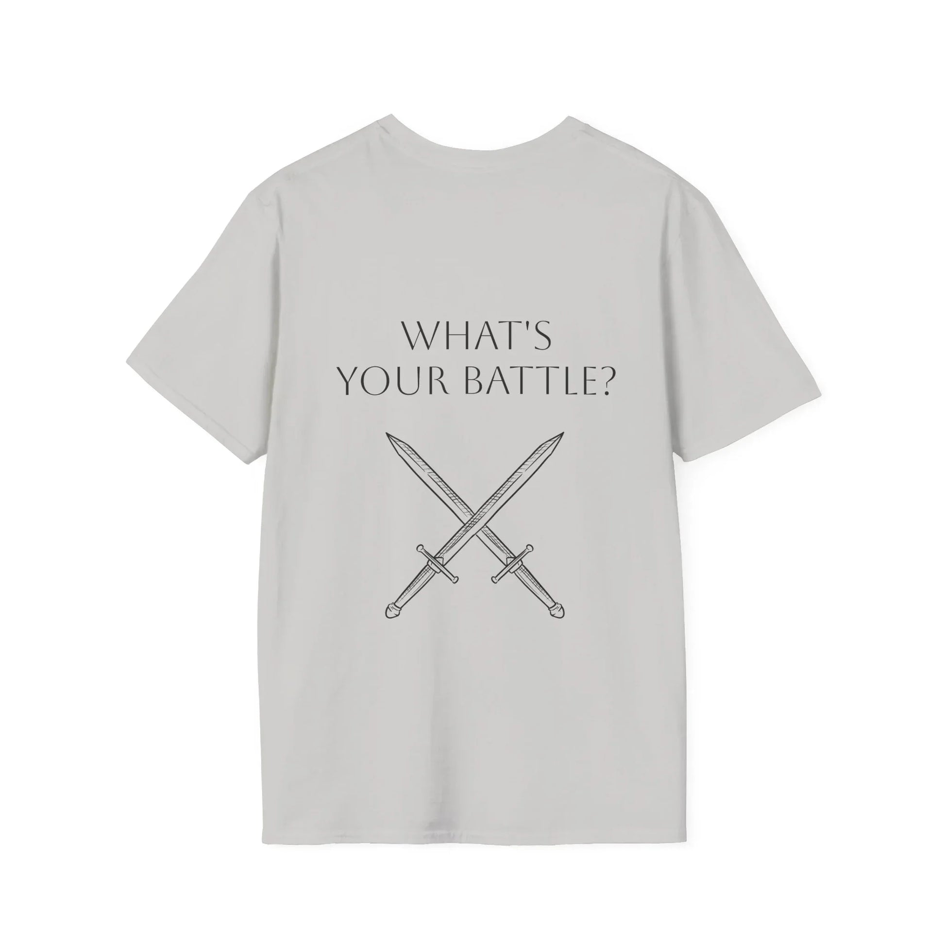 Anxiety Warrior Unisex Softstyle T-Shirt - Embrace Your Battles - The Dreamer's Bookshop.