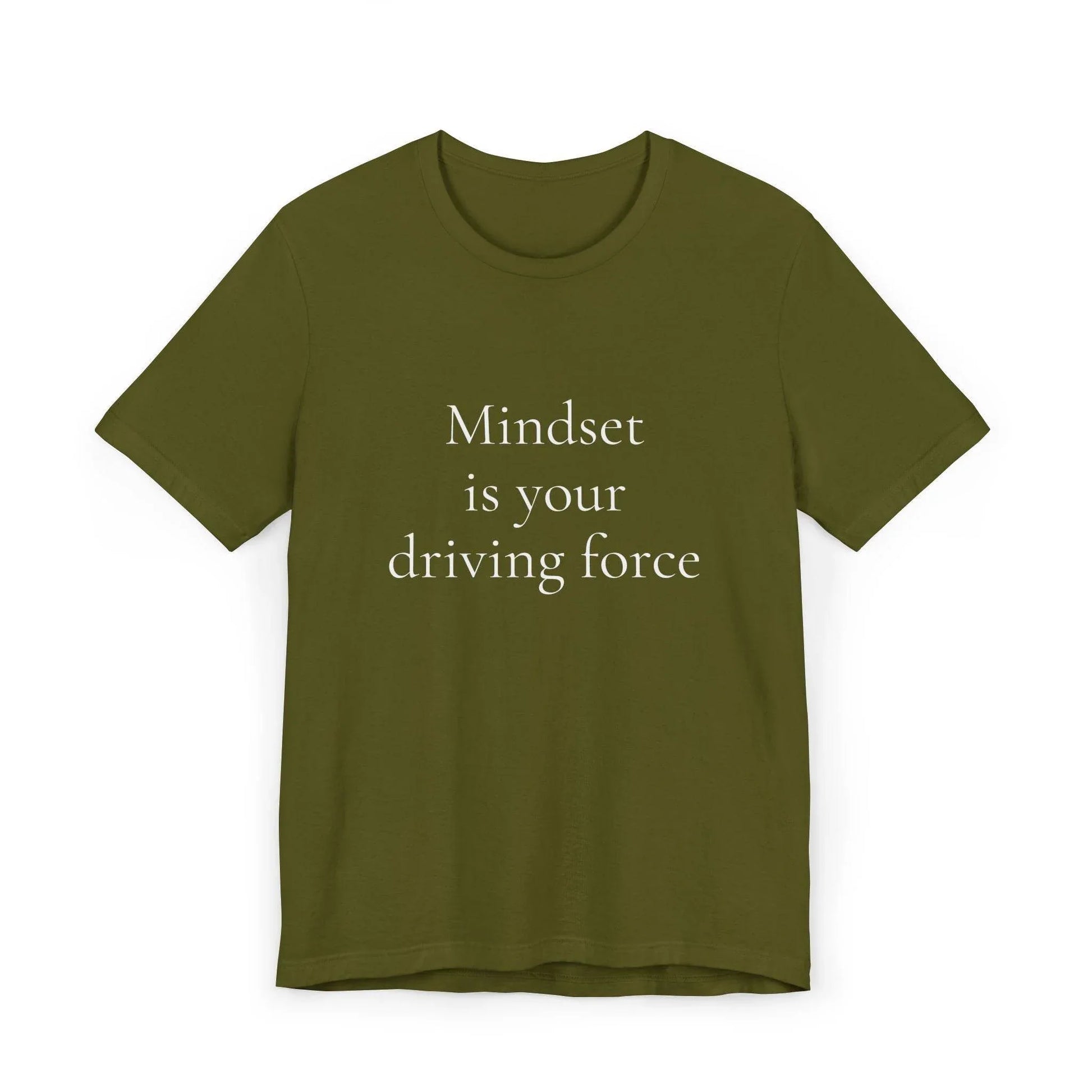 Inspirational Unisex Jersey T-Shirt - Mindset Vibe - The Dreamer's Bookshop.