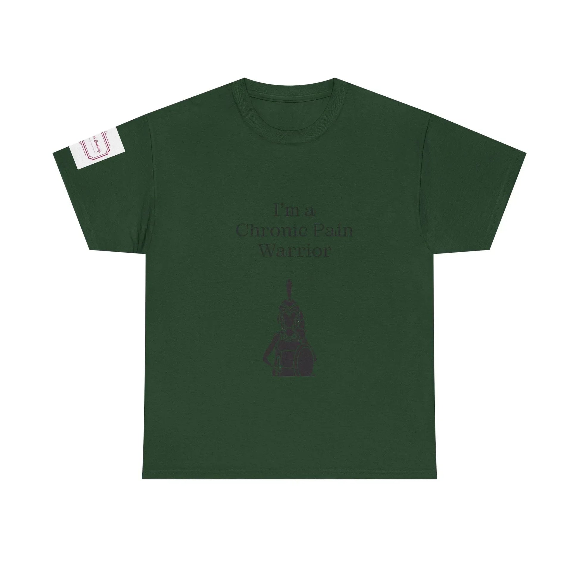 Chronic Pain Warrior Unisex Heavy Cotton Tee - Empowering Apparel for Health Awareness - The Dreamer's Bookshop.
