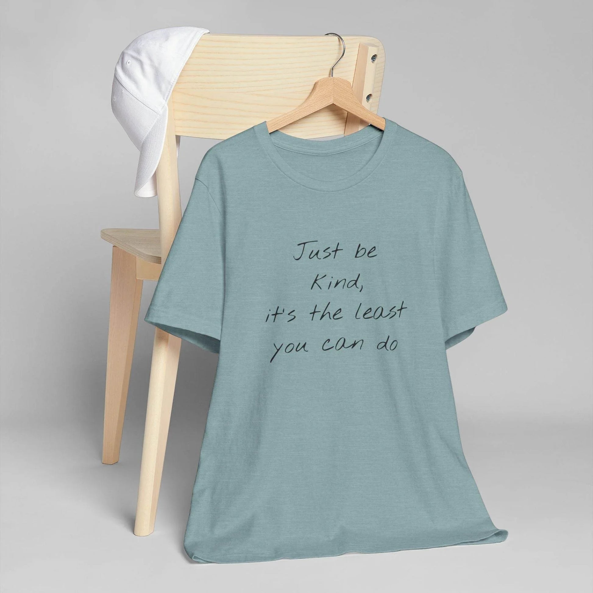 Inspirational Unisex Jersey T-Shirt - Be Kind Vibe - The Dreamer's Bookshop.