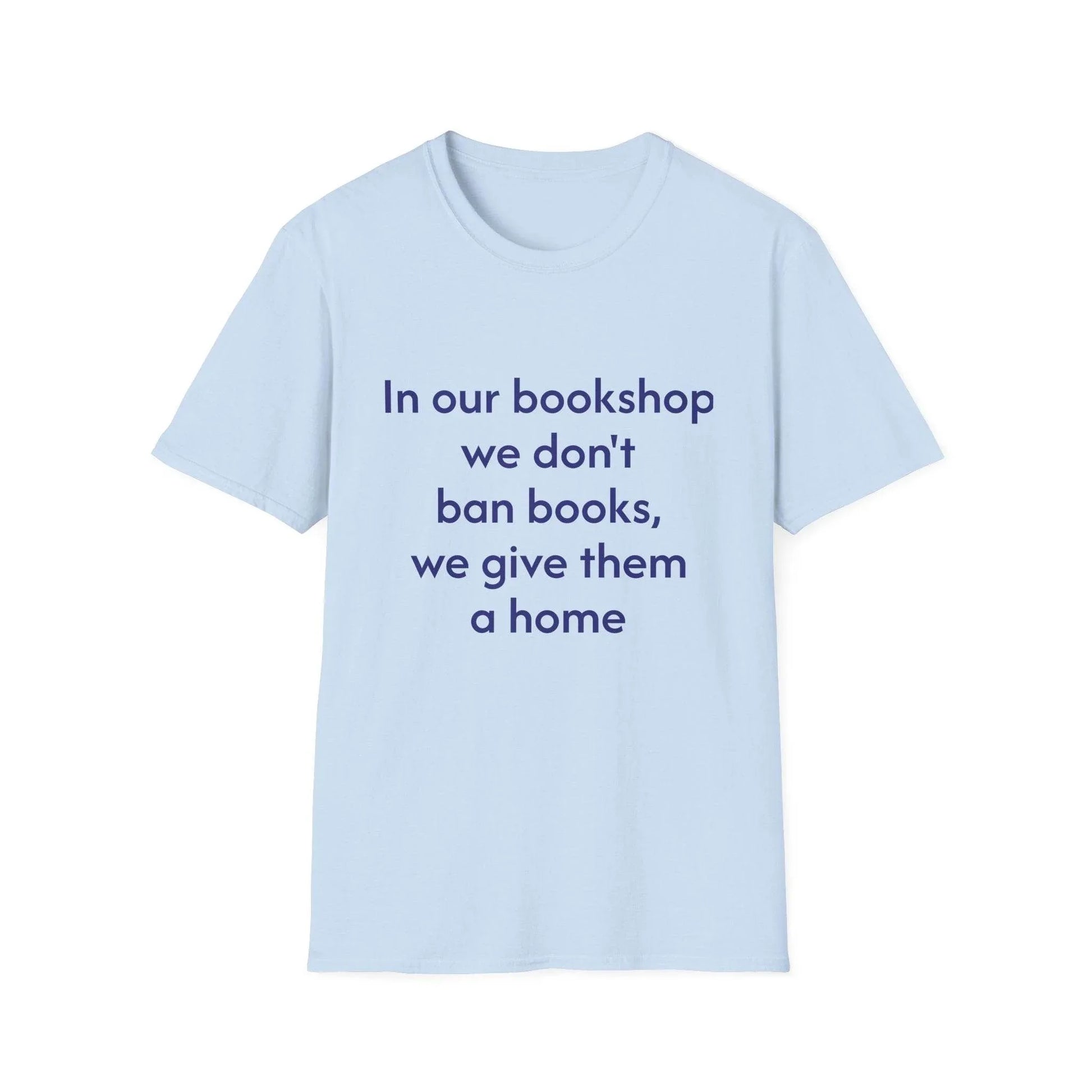 Unisex Softstyle T-Shirt - 'In our bookshop' - The Dreamer's Bookshop.