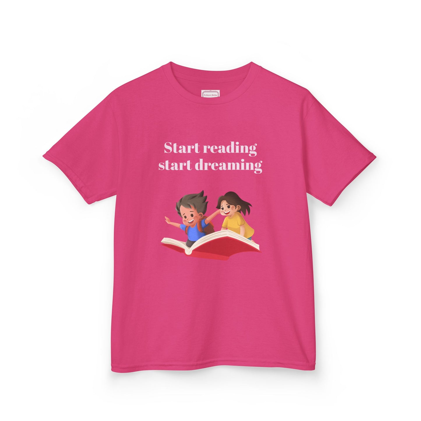AU - Kids Heavy Cotton™ Tee - Start Reading Start Dreaming