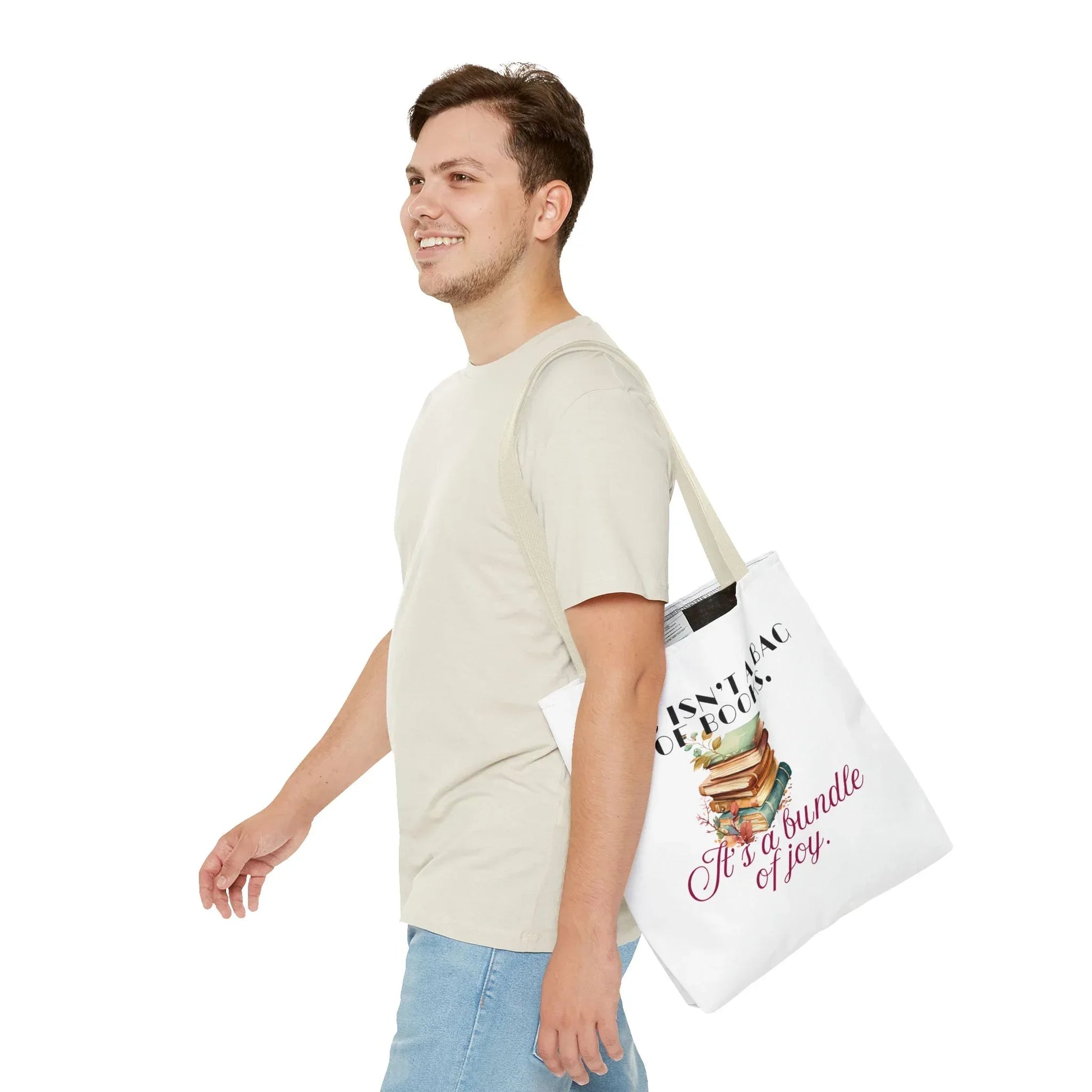This isn't a Bag of Books - Tote Bag - Cozy Autumn Design - The Dreamer's Bookshop.