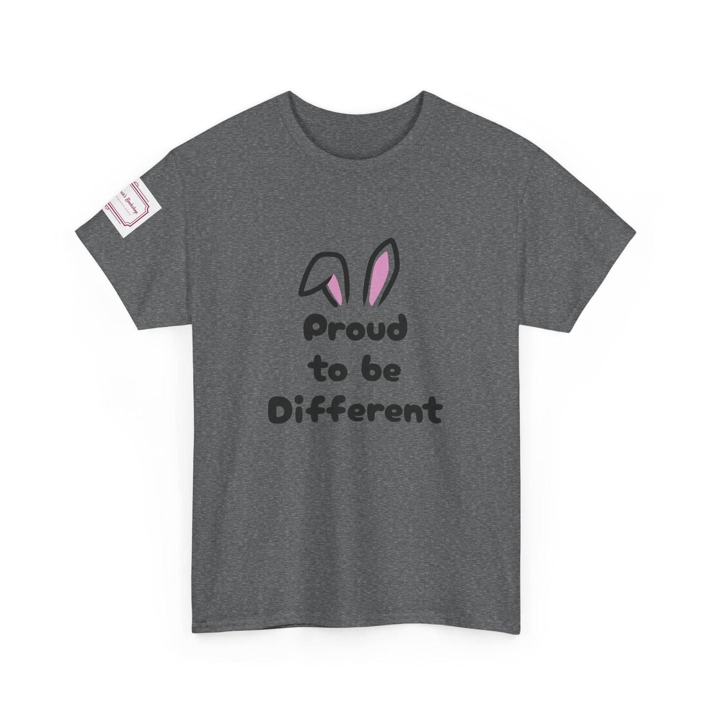 Proud to Be Different Unisex Heavy Cotton Tee – Celebrate Uniqueness - The Dreamer's Bookshop.