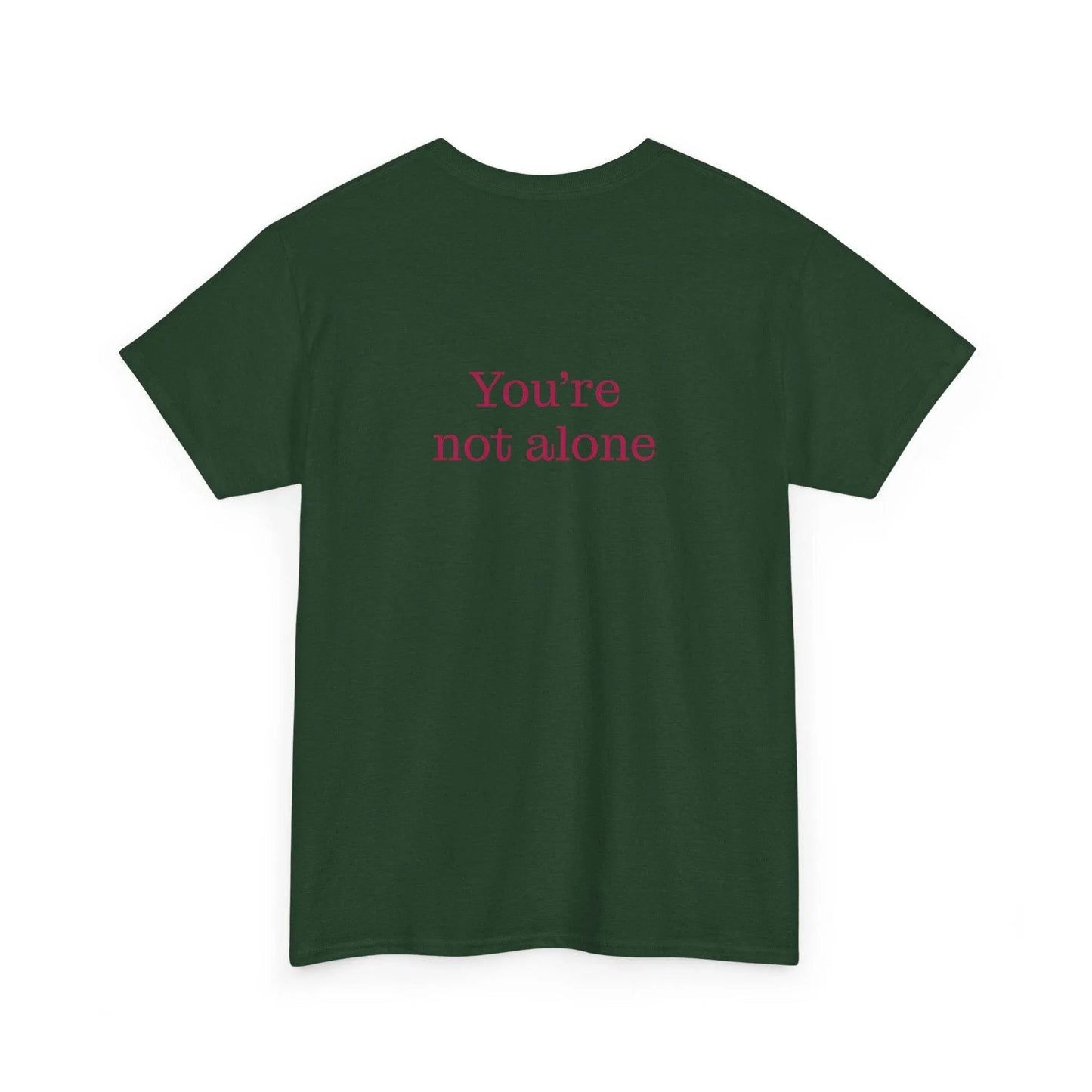 Trauma Survivor Unisex Heavy Cotton Tee - Empowering Apparel for Health Awareness - The Dreamer's Bookshop.