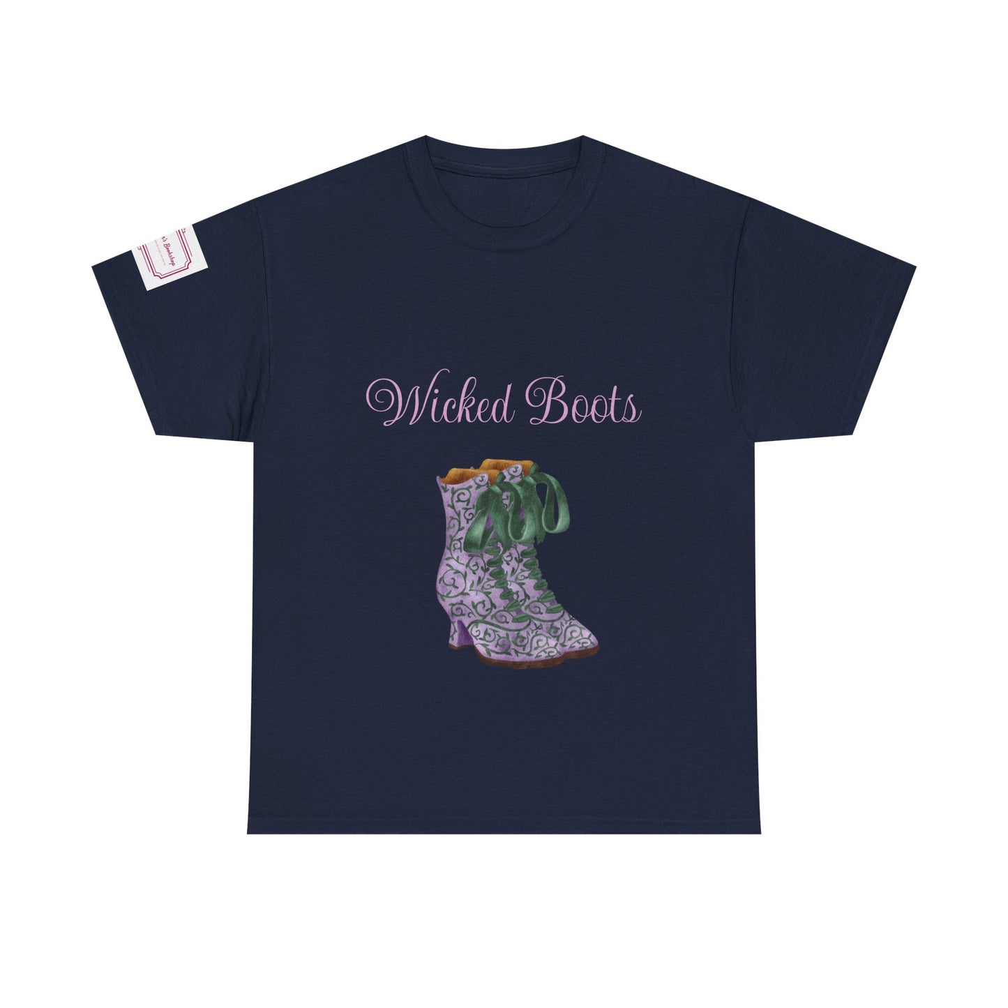 AU - Wicked Boots - Witch Unisex Heavy Cotton Tee