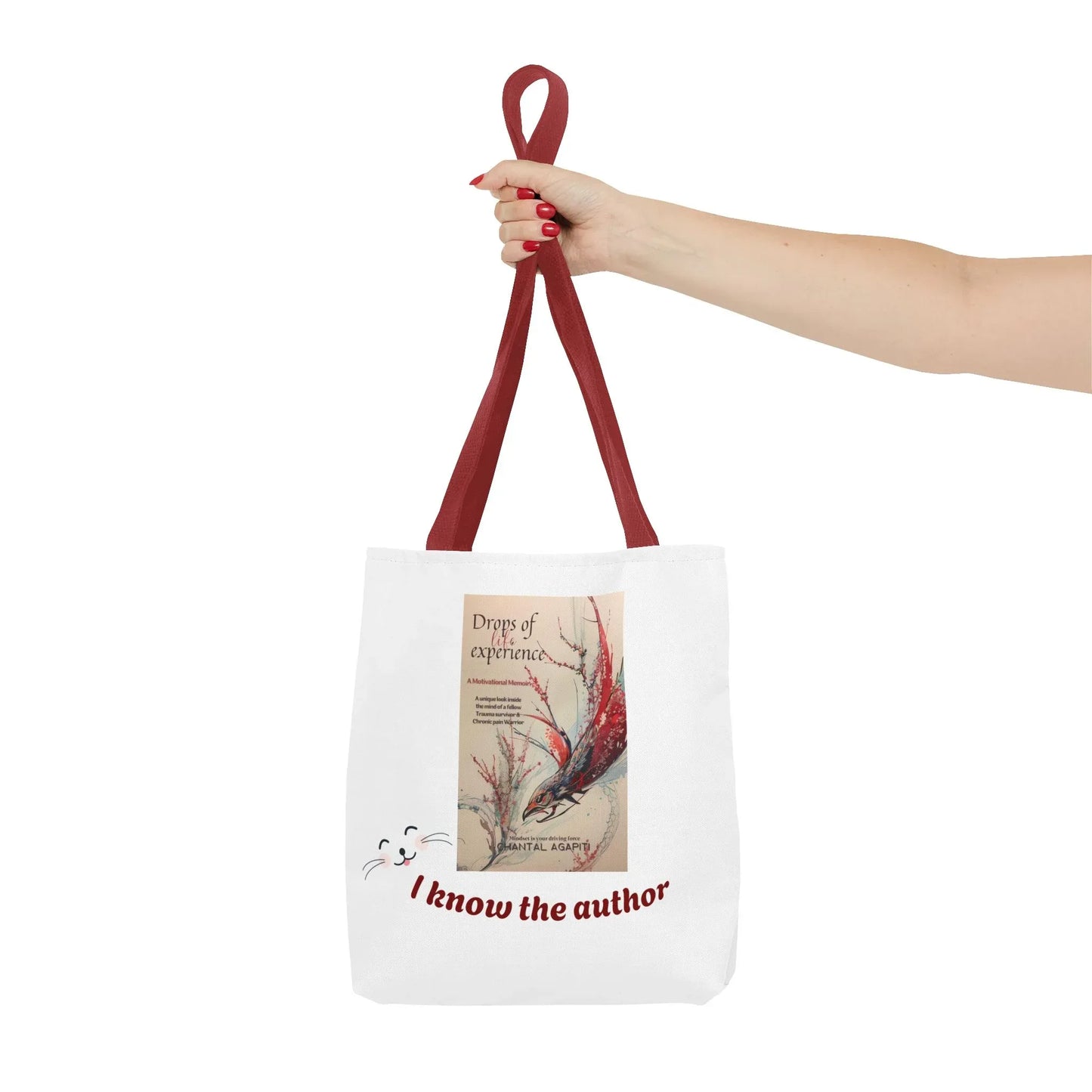 I Know the Author Tote Bag - Cozy Book lovers Design - The Dreamer's Bookshop.