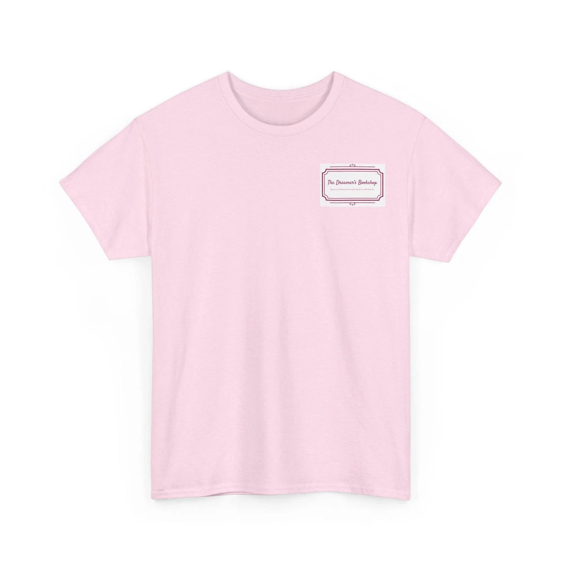 Personalized Unisex Heavy Cotton Tee - Perfect for Casual Days & Gifts - The Dreamer's Bookshop.