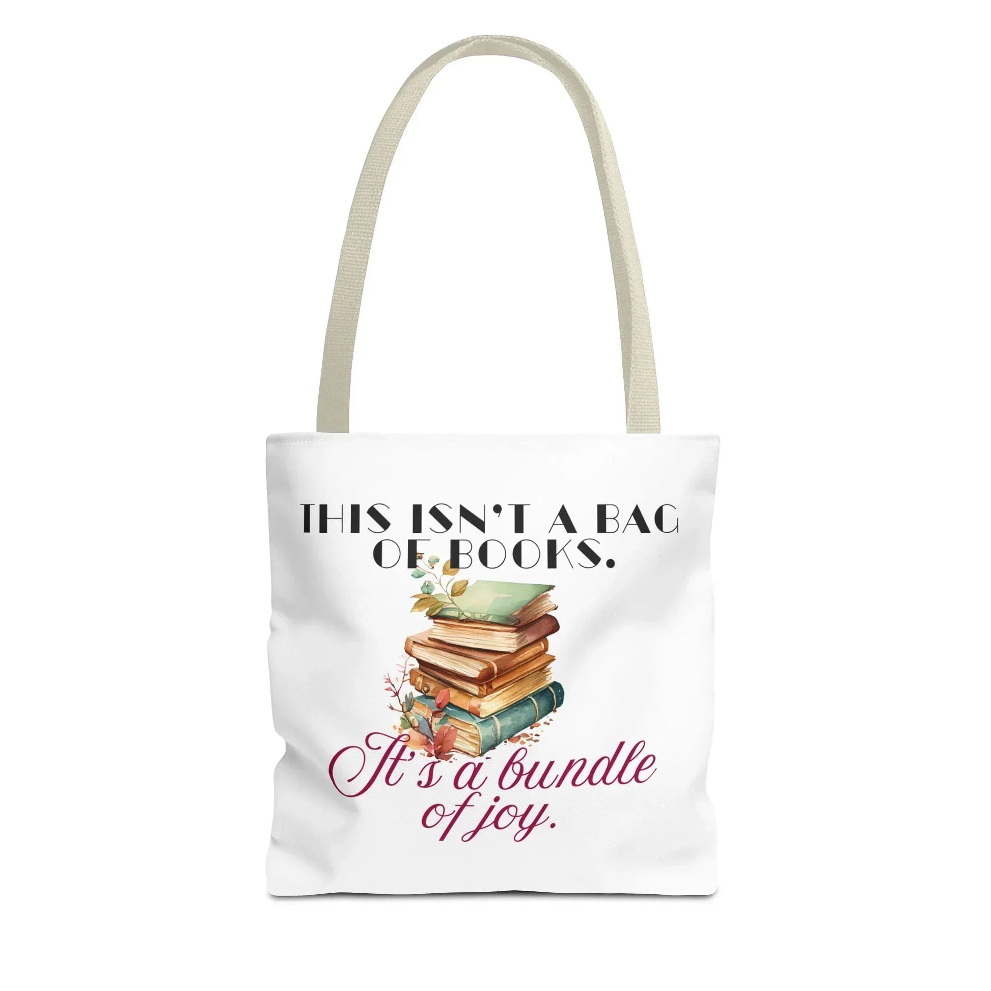 This isn't a Bag of Books - Tote Bag - Cozy Autumn Design - The Dreamer's Bookshop.