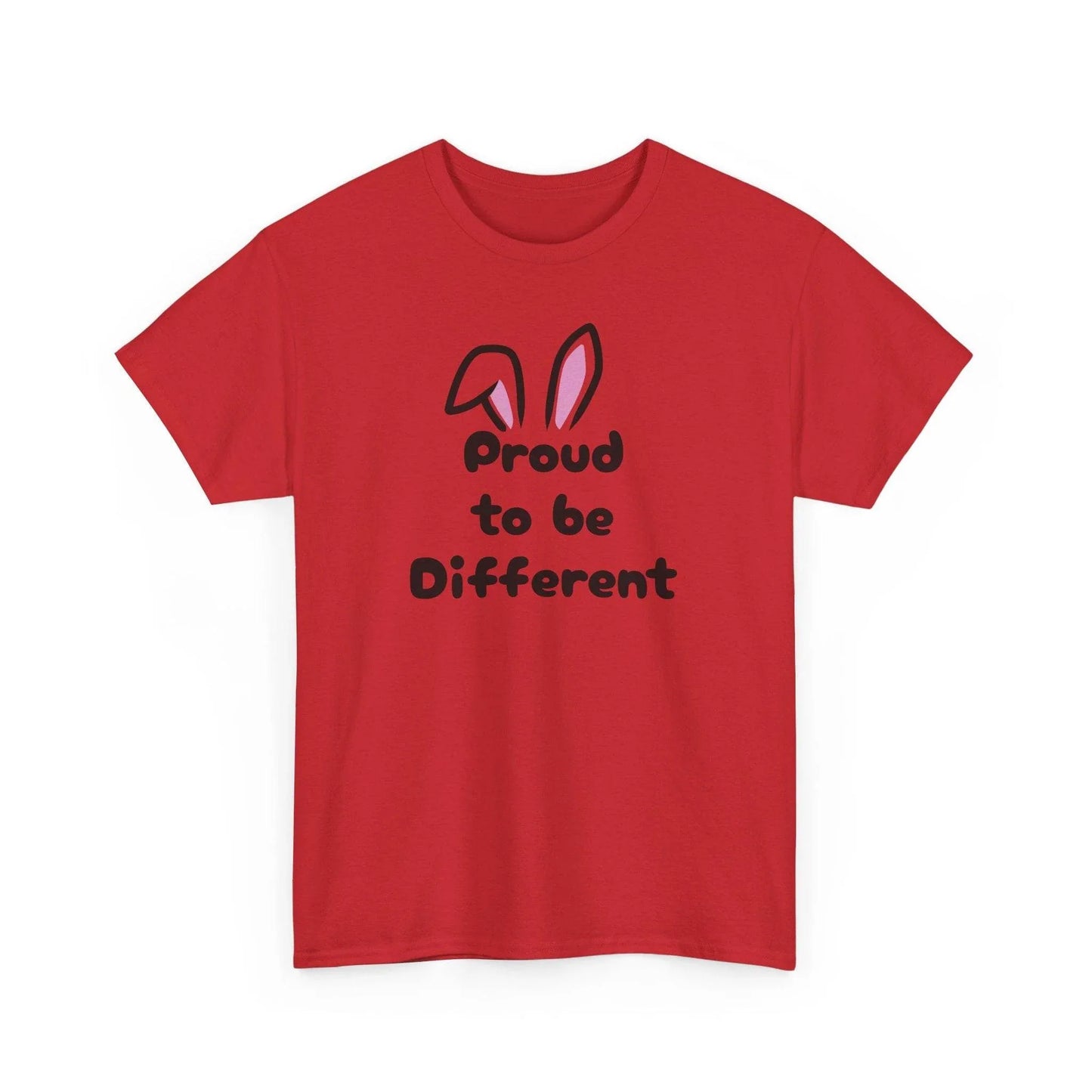 Proud to Be Different Unisex Heavy Cotton Tee - Celebrate Individuality - The Dreamer's Bookshop.